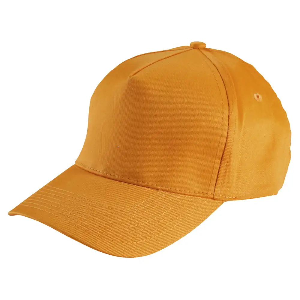 Basecap mit Druckknopf "02/116" in mango - Bild 1