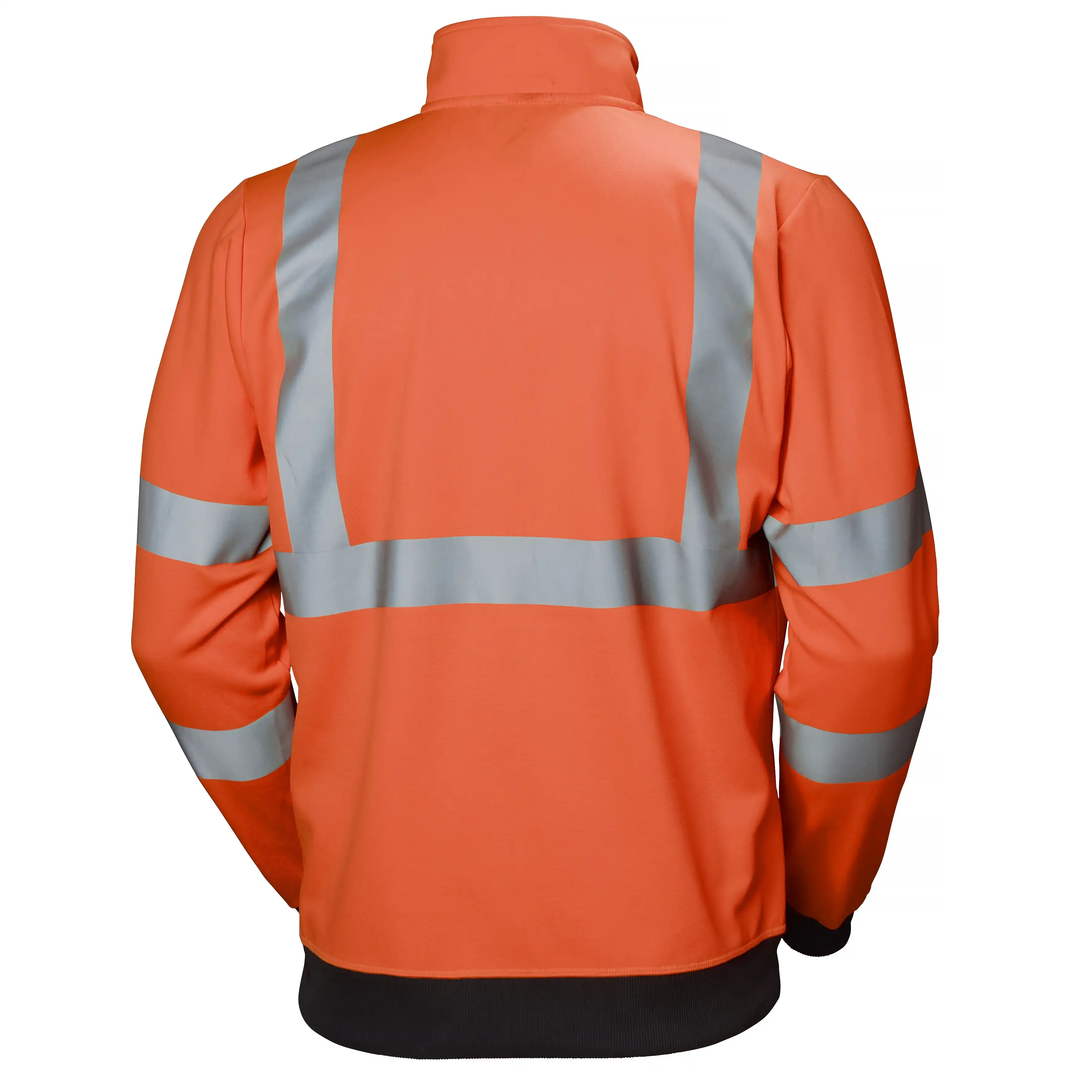 Warnschutz Zip-Sweatshirt "ADDVIS" in Orange, XL - Thumbnail 2