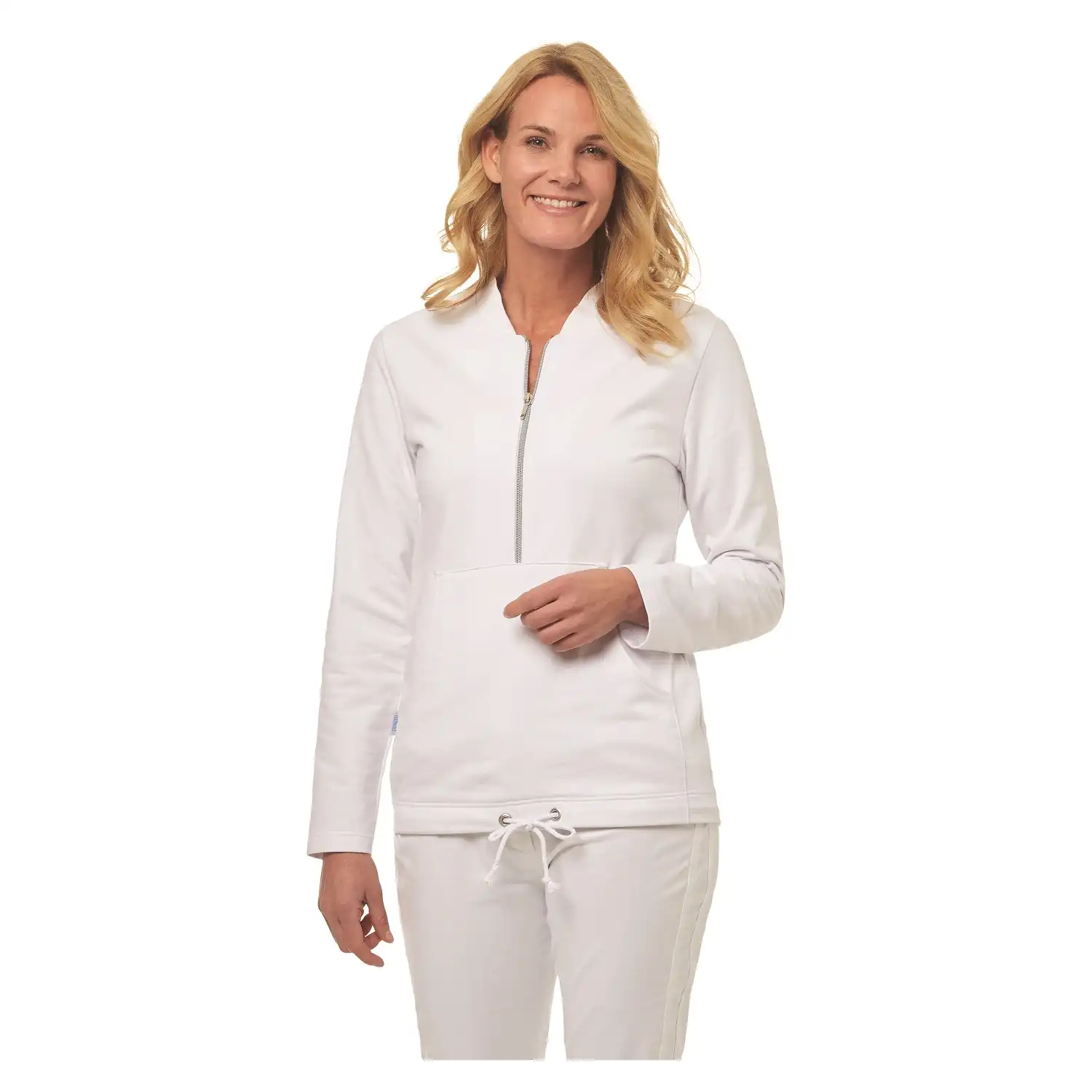 Damen-Sweatshirt weiß "08/2750" in S - Thumbnail 1