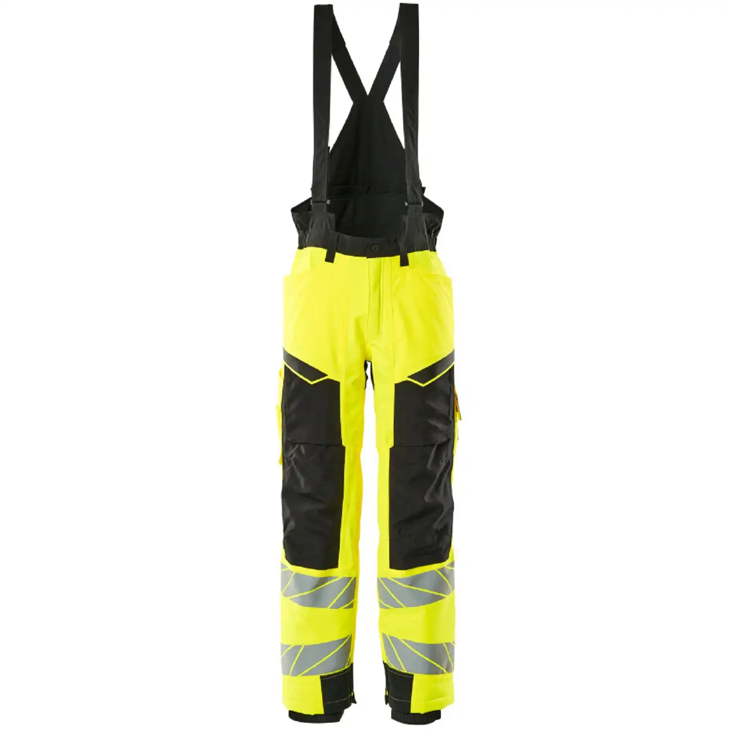 Warnschutz Winterhose "ACCELERATE SAFE" in gelb/schwarz, XXL - Thumbnail 1