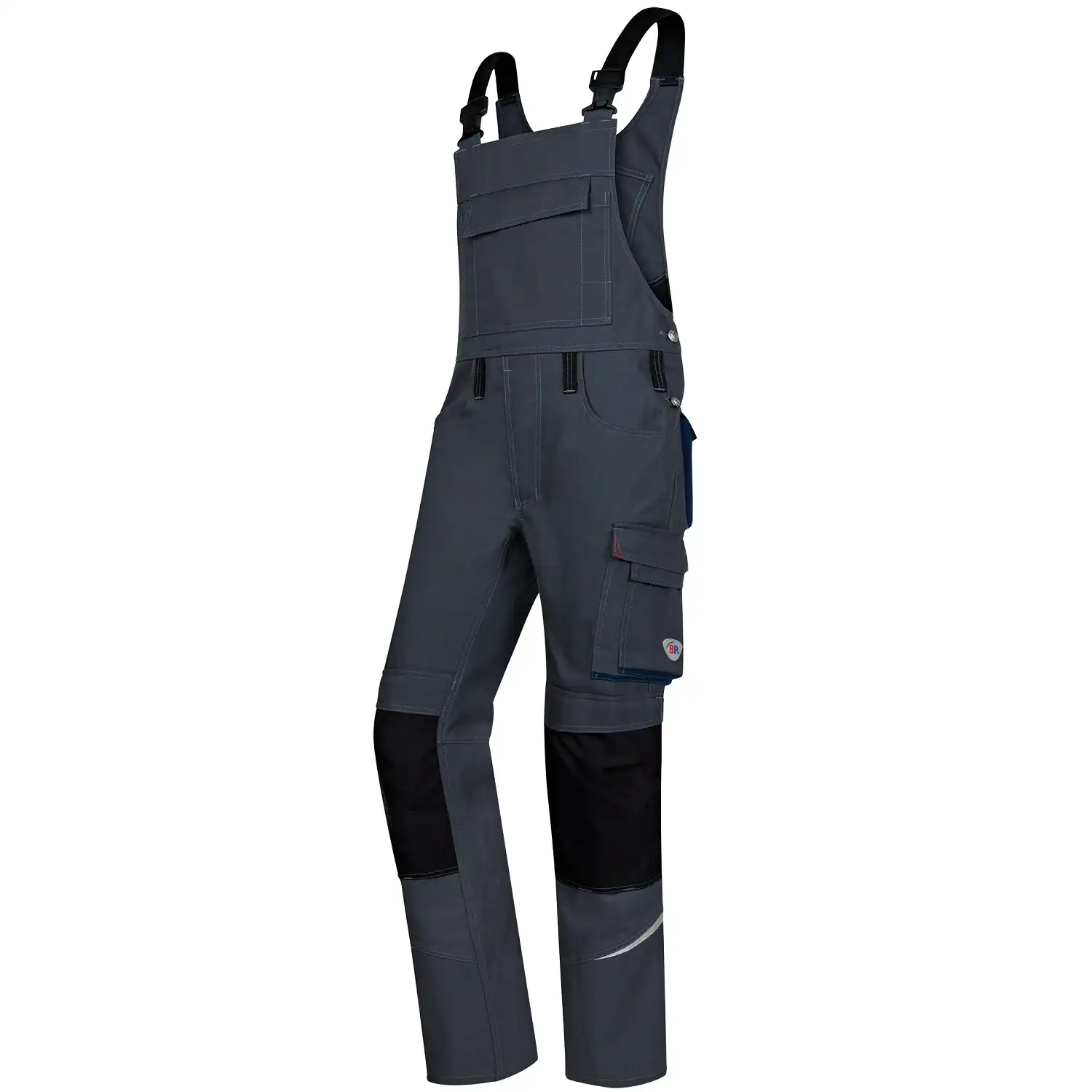 Latzhose "1804-720" Comfort Plus in anthrazit, 42 - Thumbnail 1