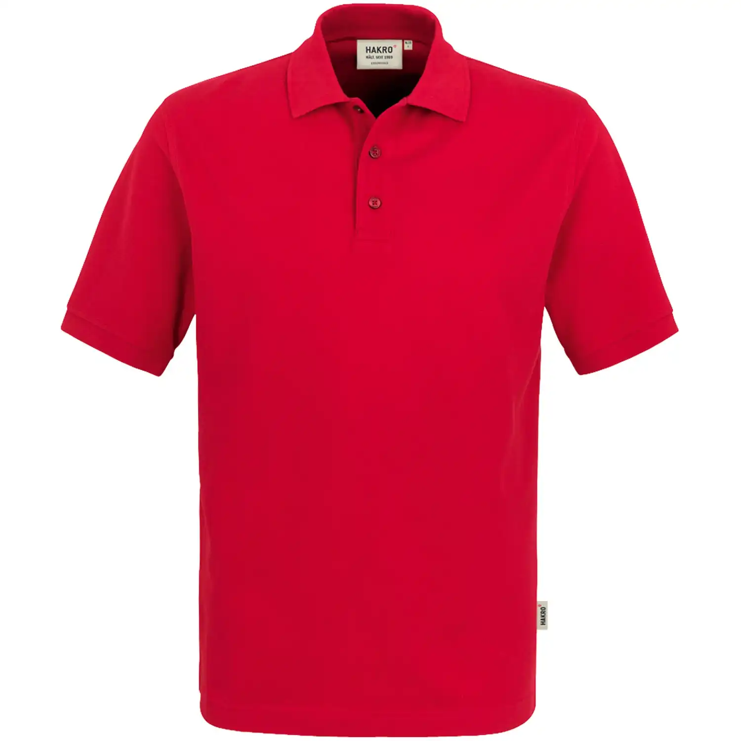 Polo-Shirt "TOP" 800 200g/m² in Rot, L - Thumbnail 1