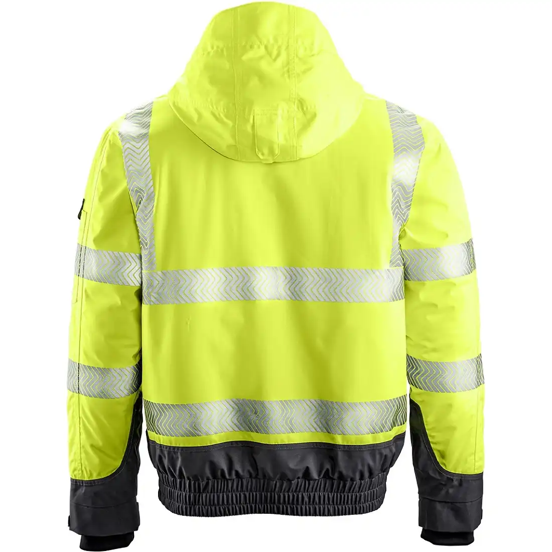 Warnschutz Pilotenjacke "NEWARK" in gelb/grau, L - Thumbnail 2