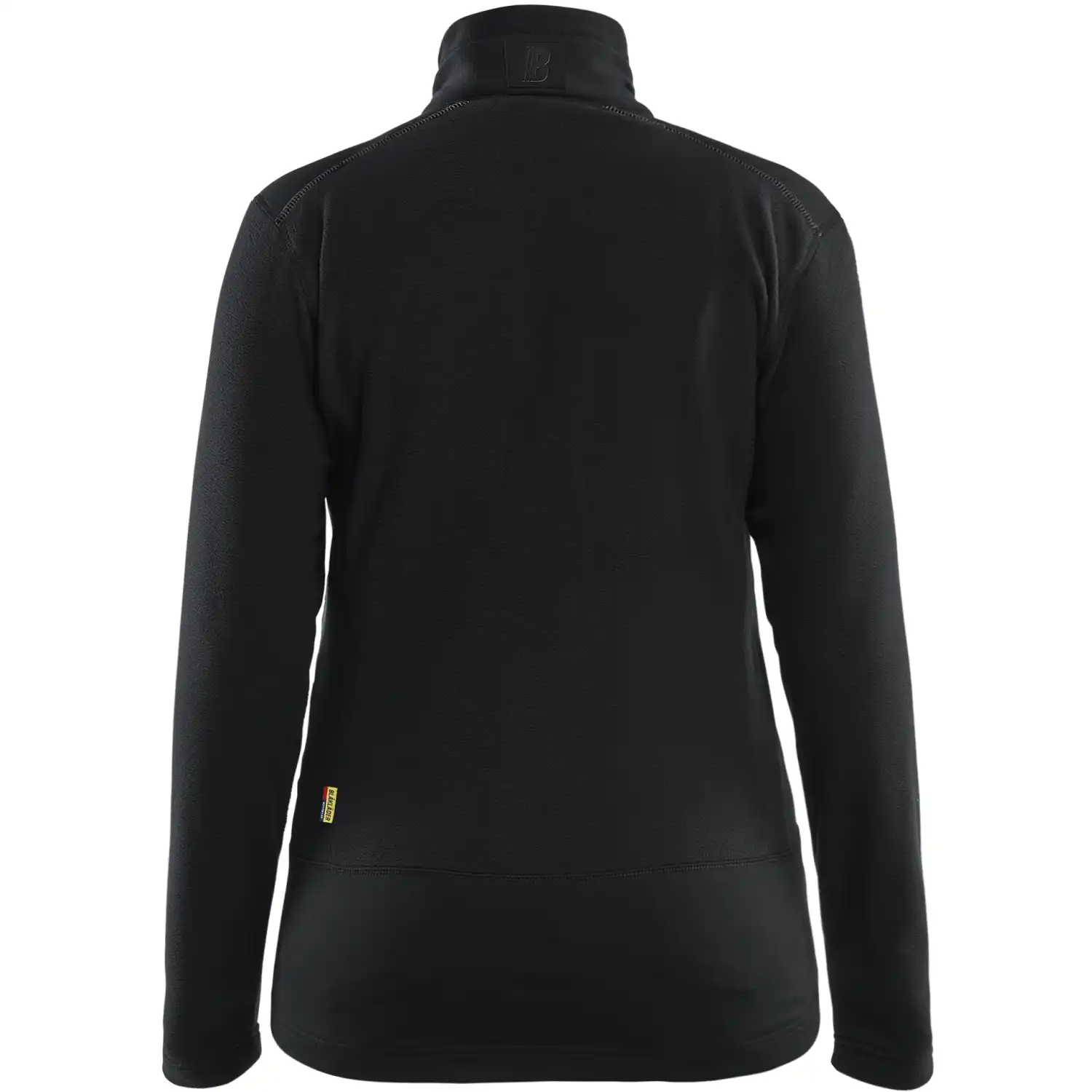 Damen Microfleecejacke "4766" Unite in schwarz/mittelgrau, XS - Thumbnail 2