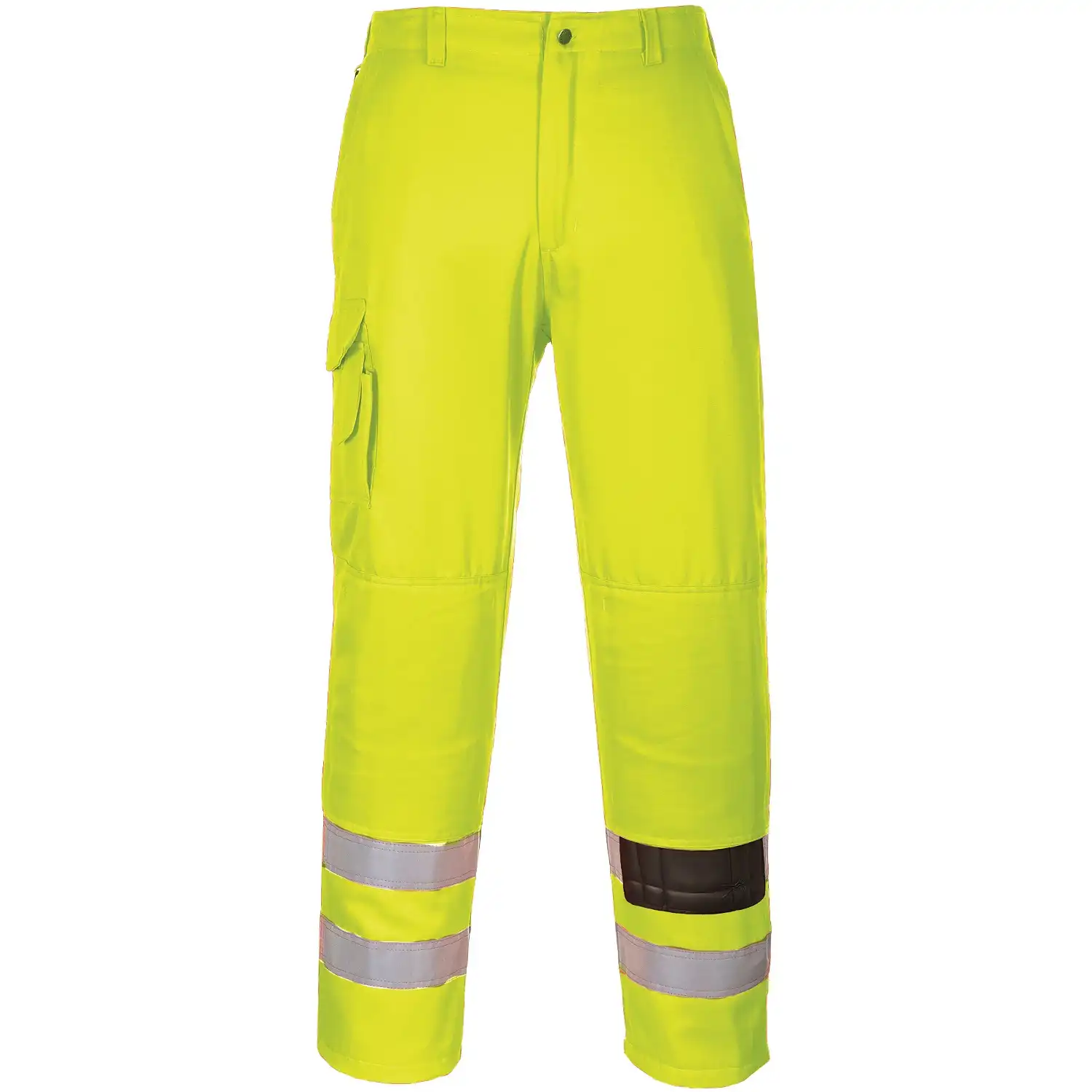 Warnschutz Bundhose "E046" Combat gelb in S - Thumbnail 1