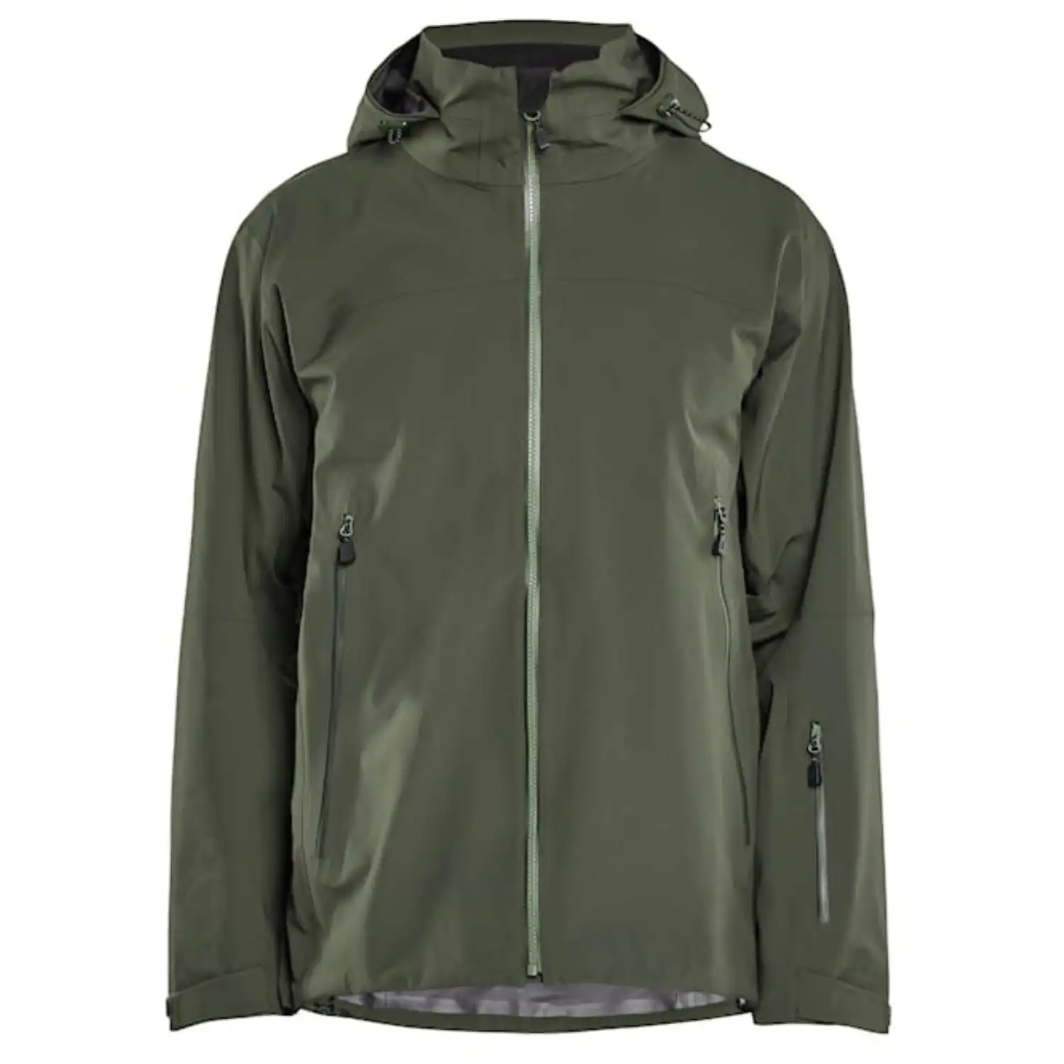 Shelljacke "STRIKER" in waldgrün, XS - Thumbnail 1