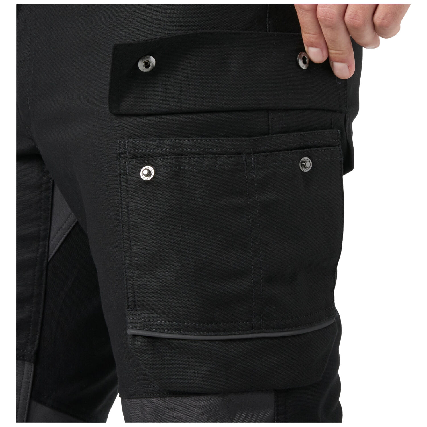 Bundhose "OXFORD 2.0 CNCT" in schwarz/kohle, C44 - Thumbnail 4