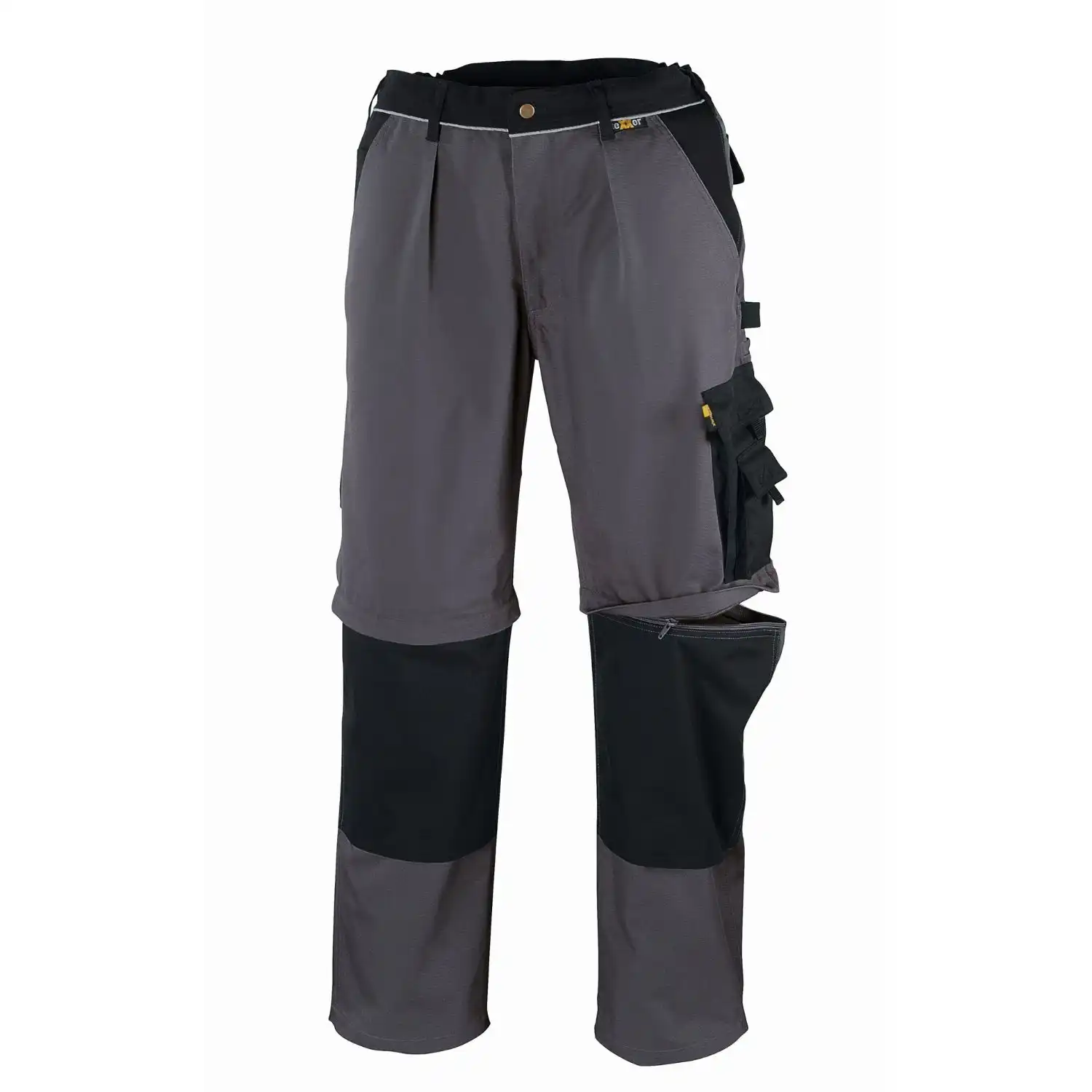 Bundhose 2in1 320g/m² "CANVAS" Cordura in grau, 52 - Bild 1