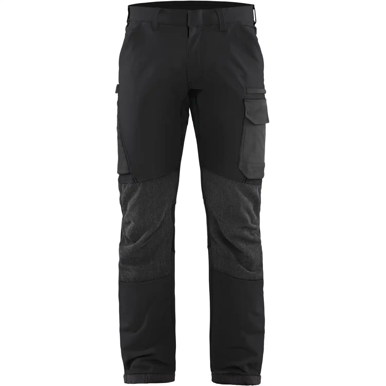 Stretch Servicehose "1422" in schwarz/dunkelgrau, C52 - Thumbnail 1