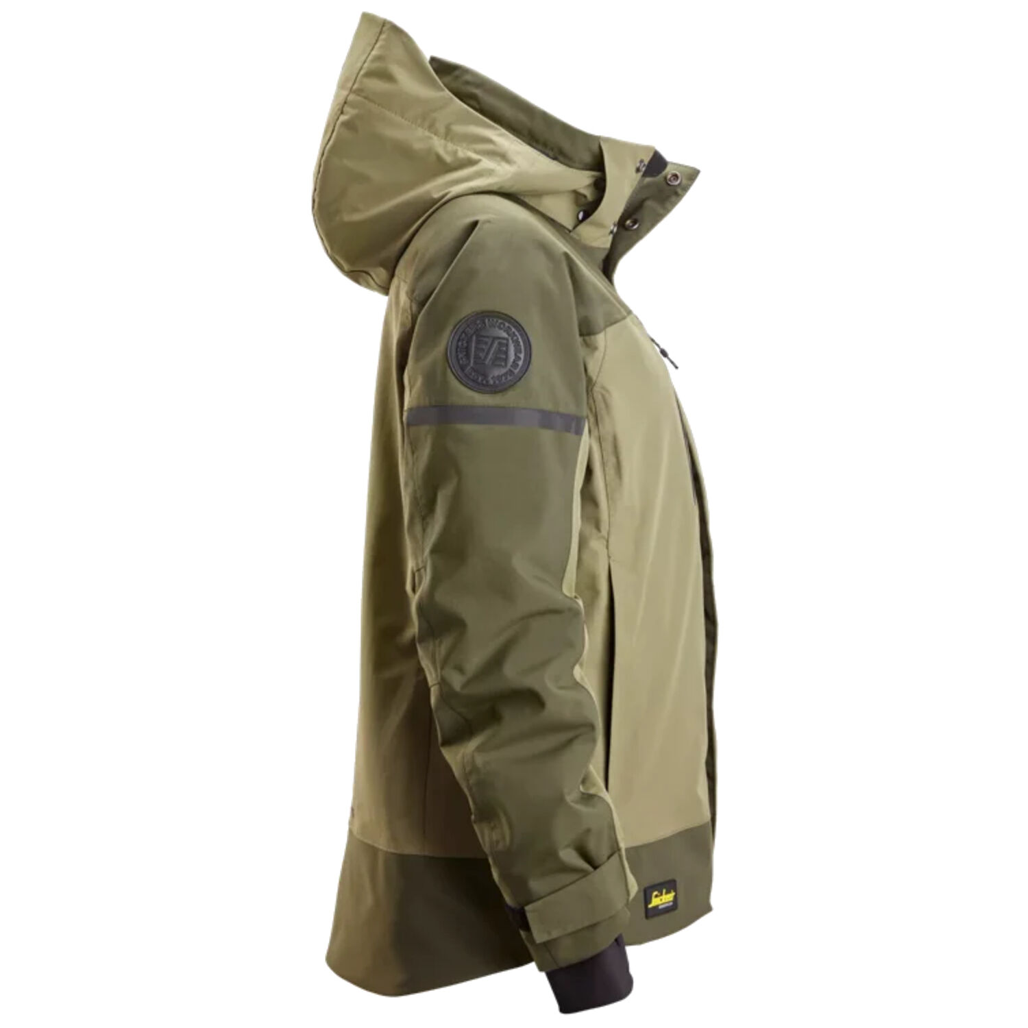 Damen Winterjacke "1177" in khaki, L - Thumbnail 4