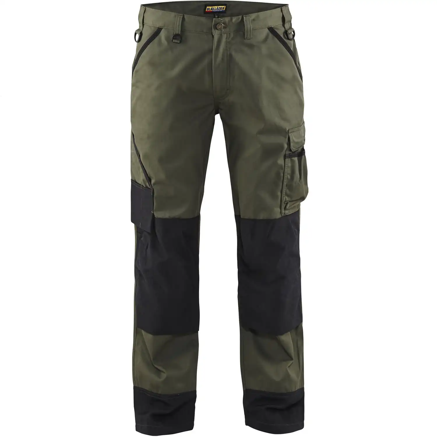 Garten Bundhose "1454" armygrün/schwarz in C154 - Thumbnail 1