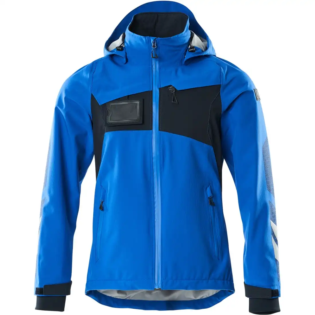 Hardshelljacke "ACCELERATE" in azurblau/schwarzblau, L - Thumbnail 1