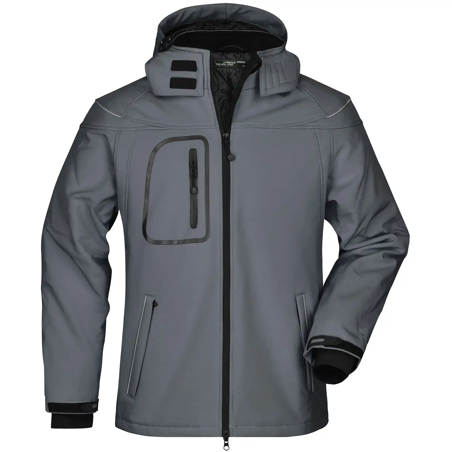 Winter Softshelljacke "JN1000" in carbon, M - Bild 1