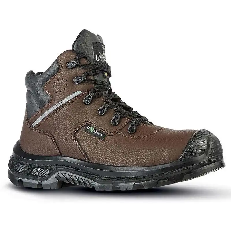 Sicherheitshochschuhe S3 "LANCASTER UK" Red Industry Green in 39 - Bild 1