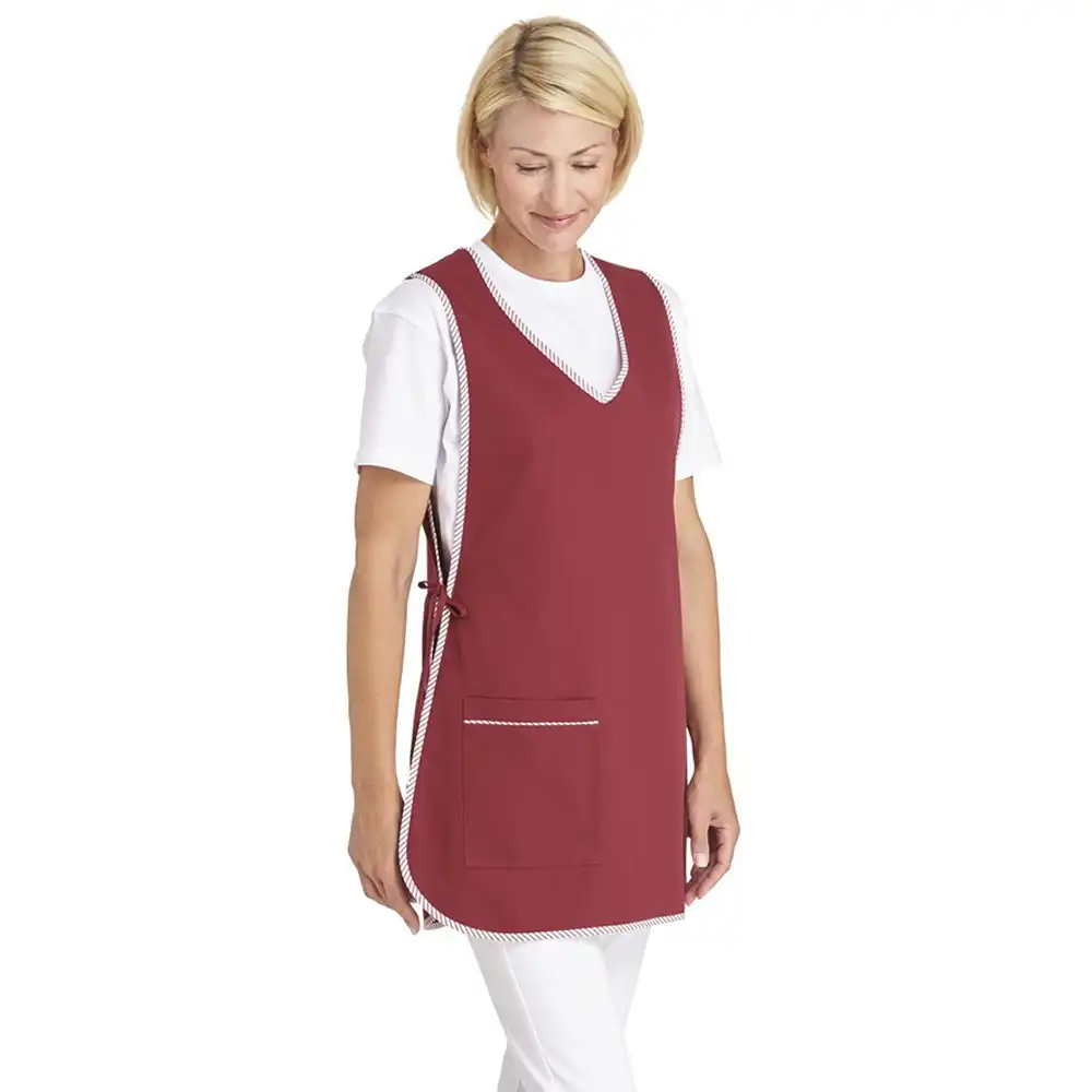 Überwurfschürze "08/594" in bordeaux, I (36-42) - Bild 1