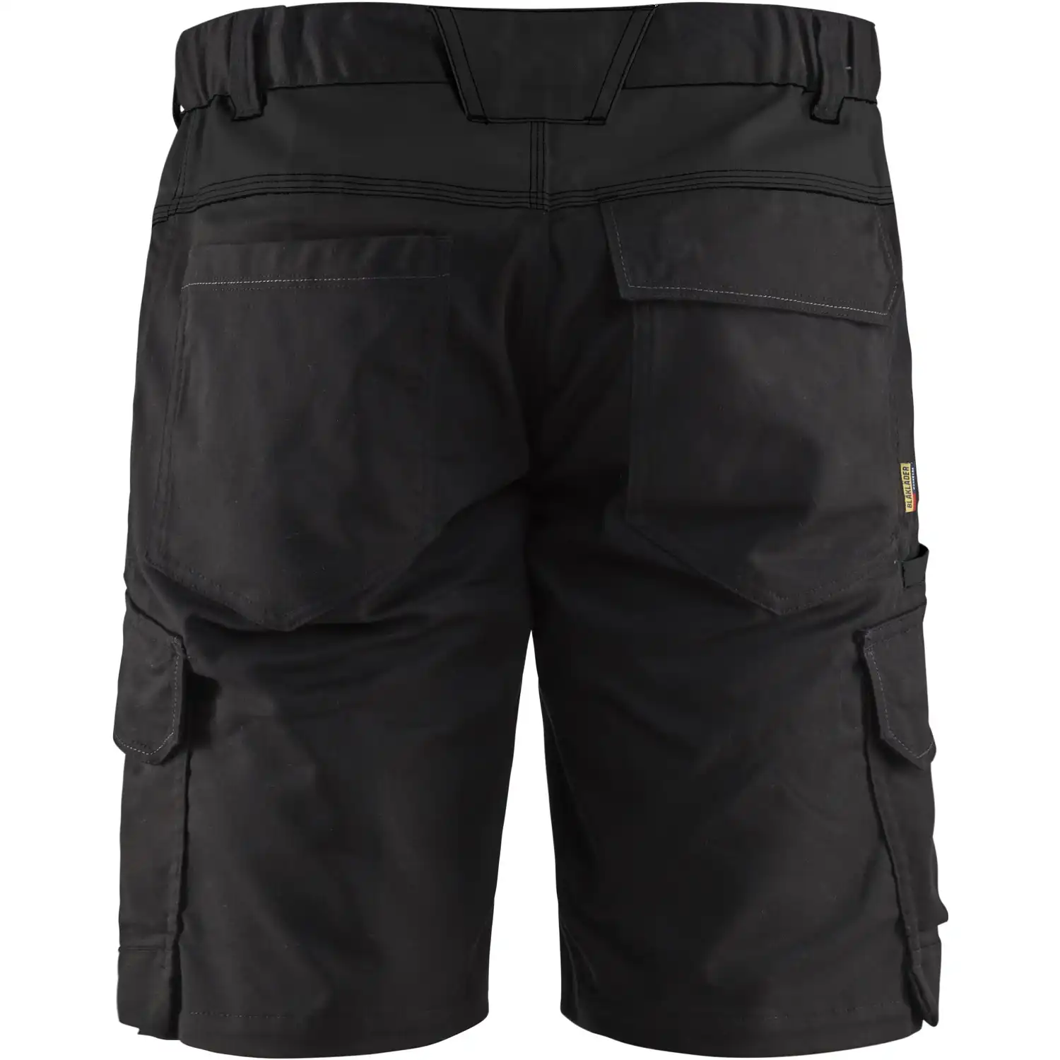 Stretch Shorts "1446" Industrie in schwarz, C50 - Thumbnail 2