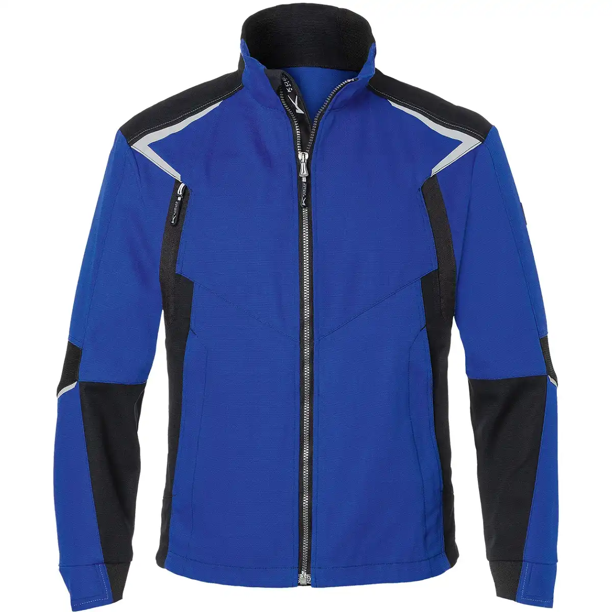Arbeitsjacke BODYFORCE in kornblau/schwarz, 3XL - Thumbnail 1