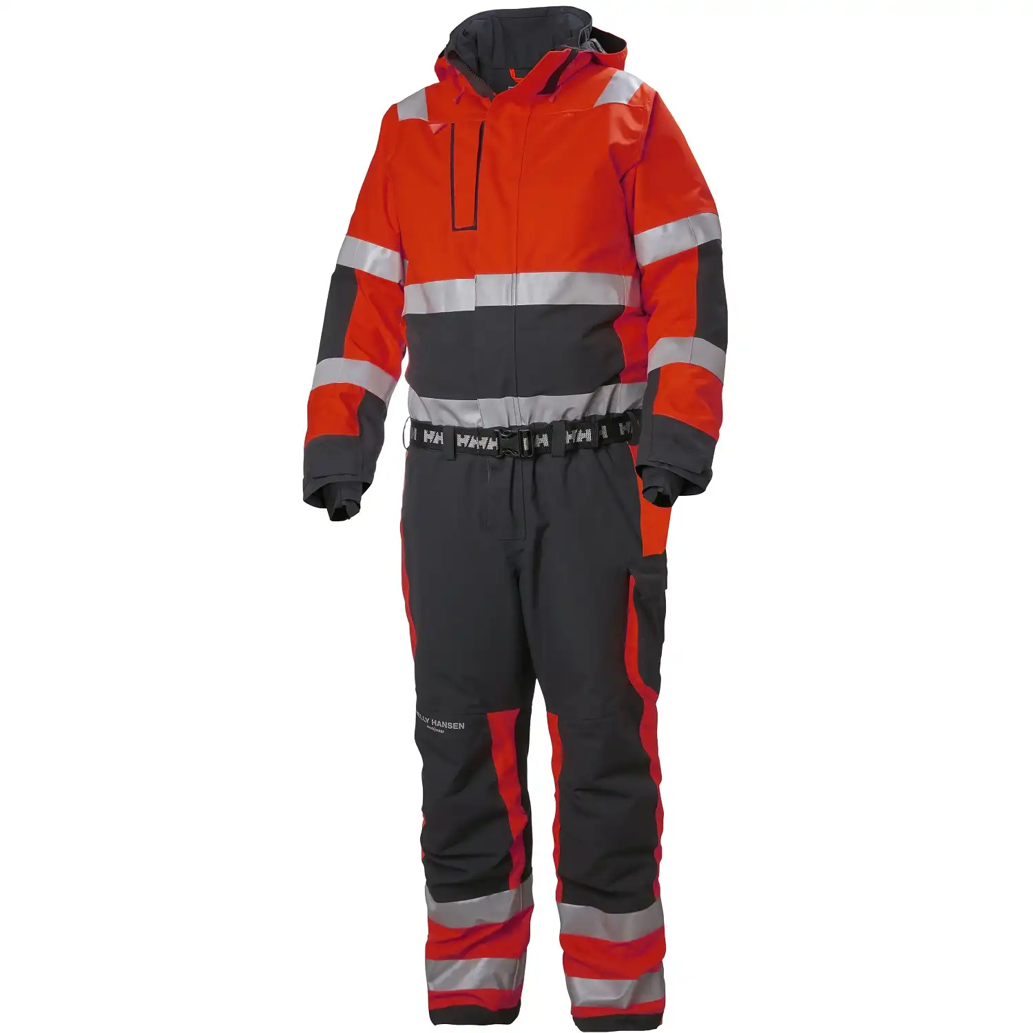 Warnschutz Winter-Overall "ALNA 2.0" in rot/schwarz, C50 - Thumbnail 1