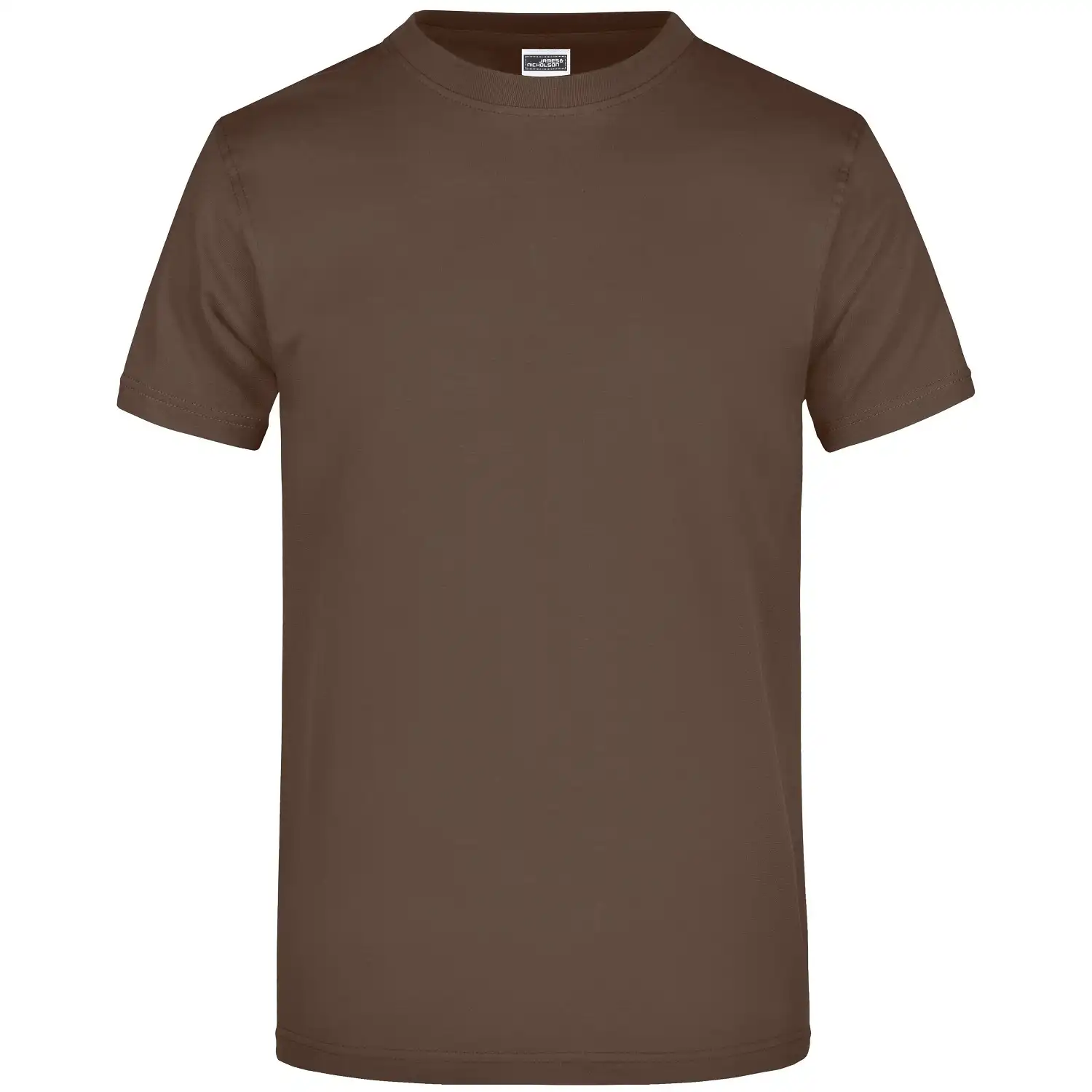 T-Shirt Round-T Heavy "JN002" in braun, 3XL - Thumbnail 1