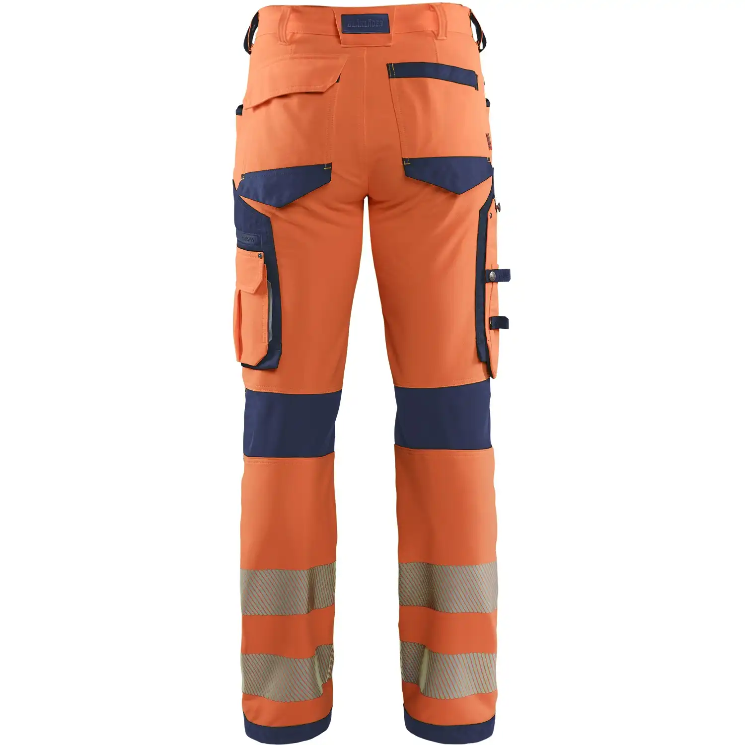 Warnschutz Stretch-Bundhose Kl. 2 "1197" in orange/marine, C144 - Thumbnail 2