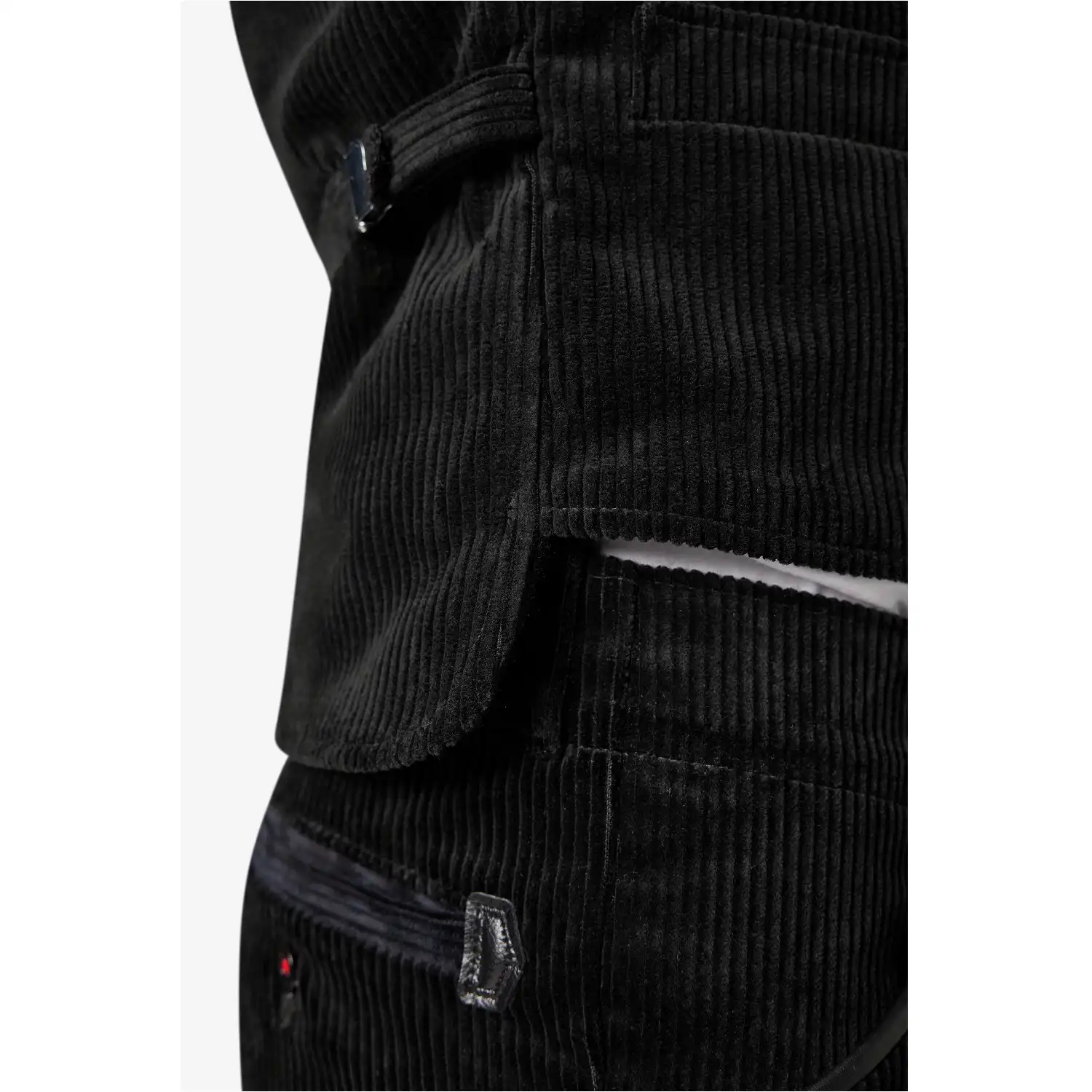 Zunftweste Trenkercord gefüttert "THOMAS" schwarz in 48 - Thumbnail 3