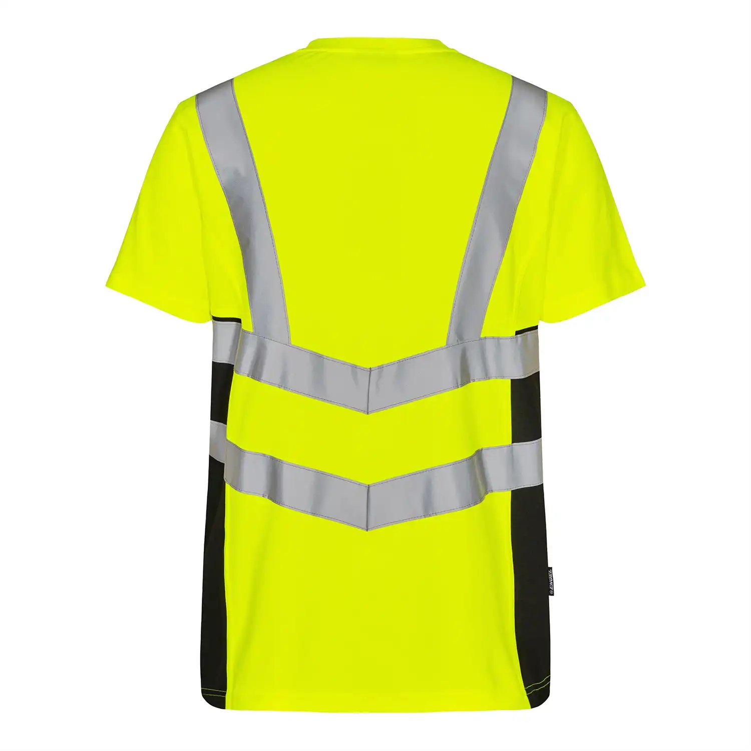 Warnschutz T-Shirt "9544-182" Safety Kl. 2 in gelb/schwarz, L - Thumbnail 2