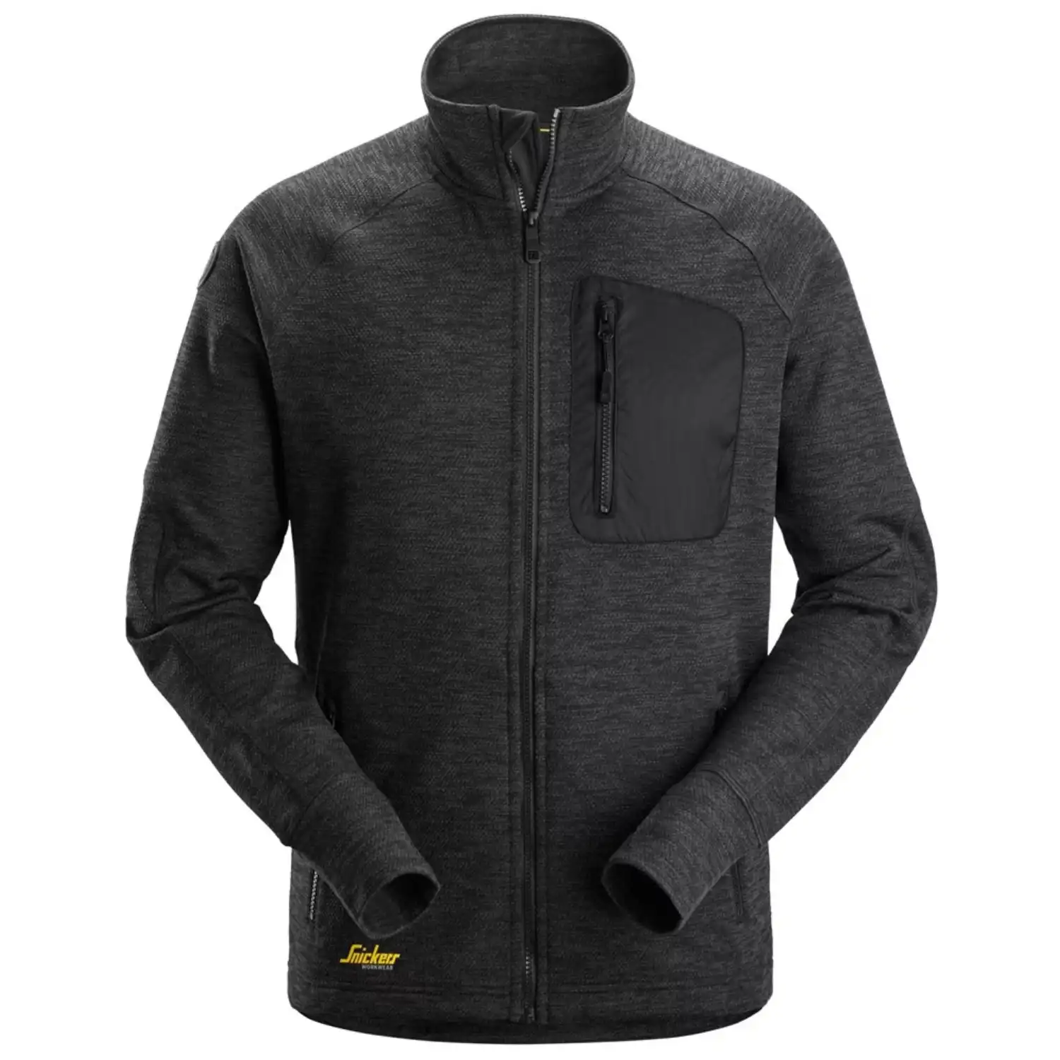 Fleece-Arbeitsjacke "FlexiWork" in schwarz, L - Thumbnail 1