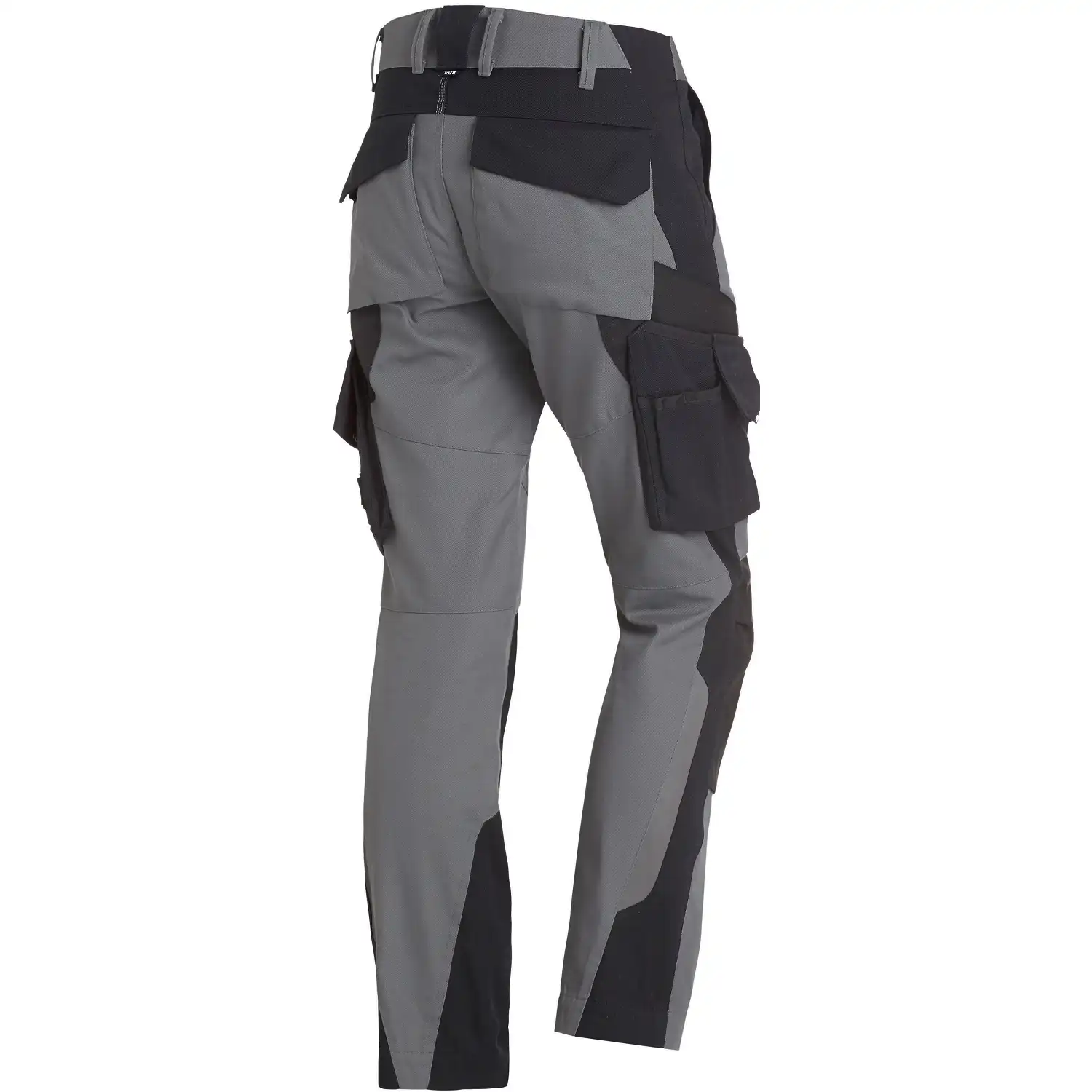 Damen-Arbeitshose "ALMA" in grau/schwarz, 38 - Thumbnail 2