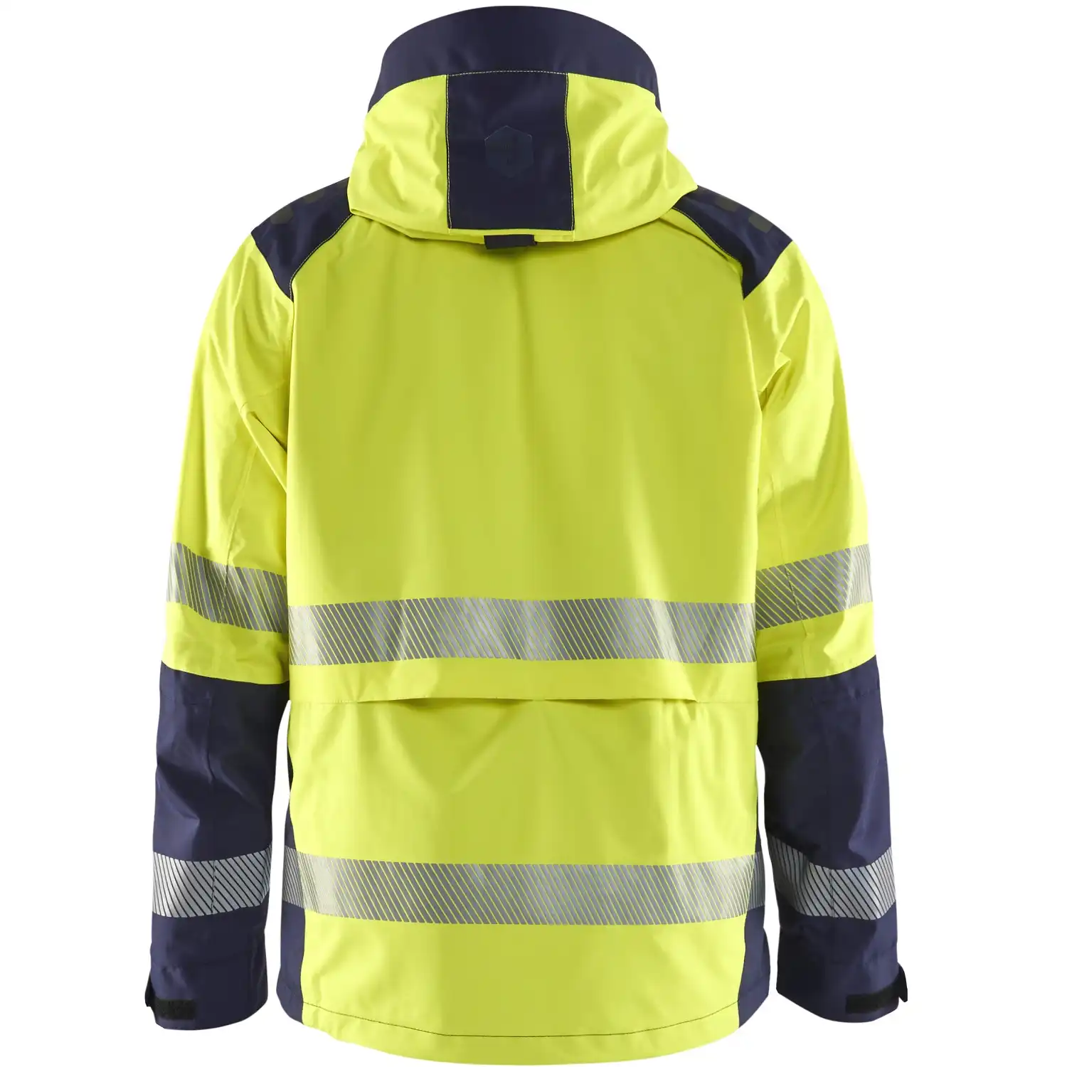 Warnschutz Regenjacke Kl. 3 "4435" in gelb/marine, L - Thumbnail 2