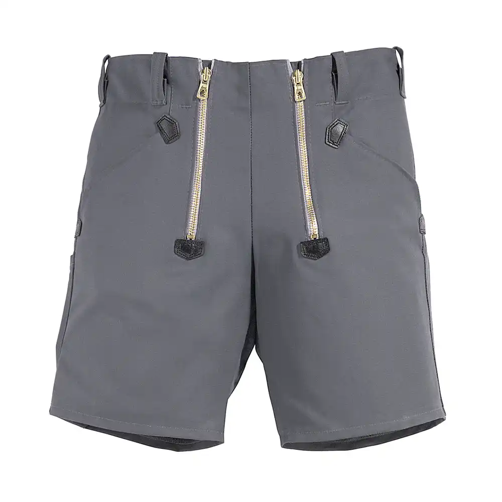 Zunft-Shorts Rips-Moleskin "WIM" in grau, 48 - Bild 1