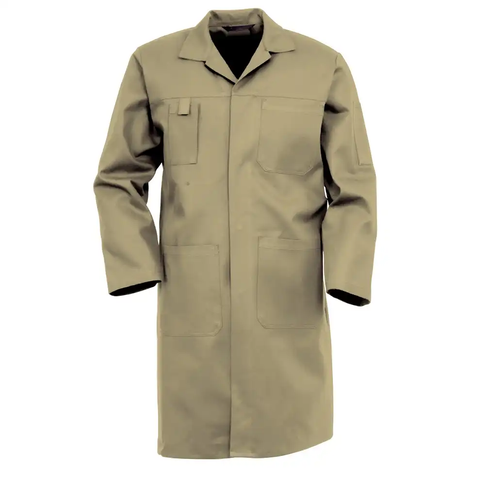 Berufsmantel "4023" Basic in khaki, 48 - Thumbnail 1