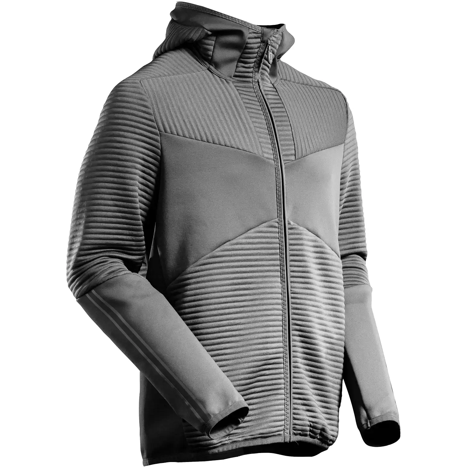 Kapuzen-Sweatjacke "22603-681" Customized in anthrazit, XXL - Thumbnail 1