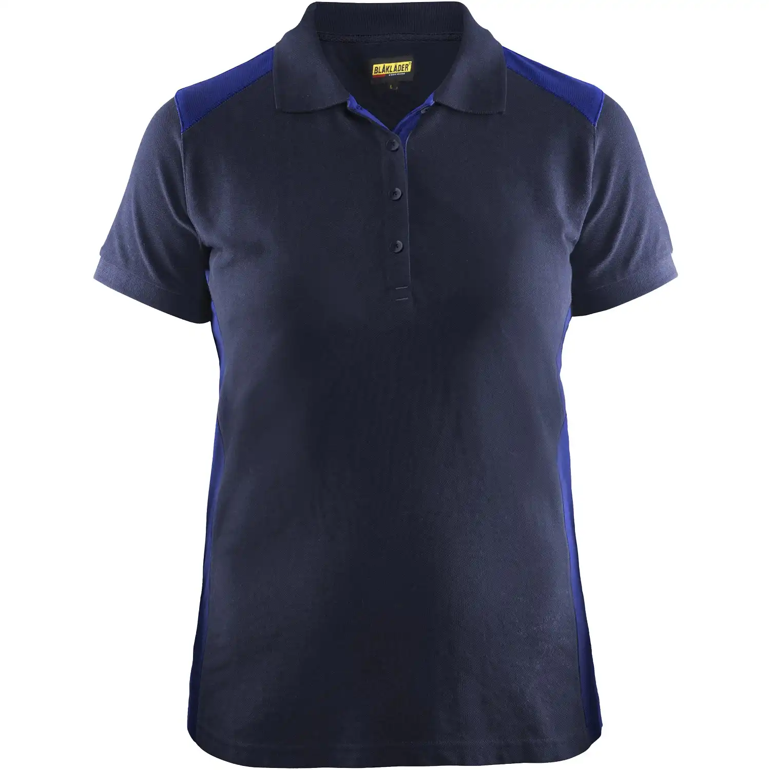 Damen Polo-Shirt "3390" in marine/kornblau, 3XL - Thumbnail 1