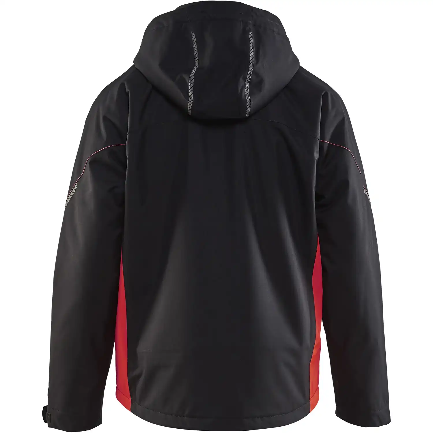 Shelljacke "4790" in schwarz/rot, 3XL - Thumbnail 2