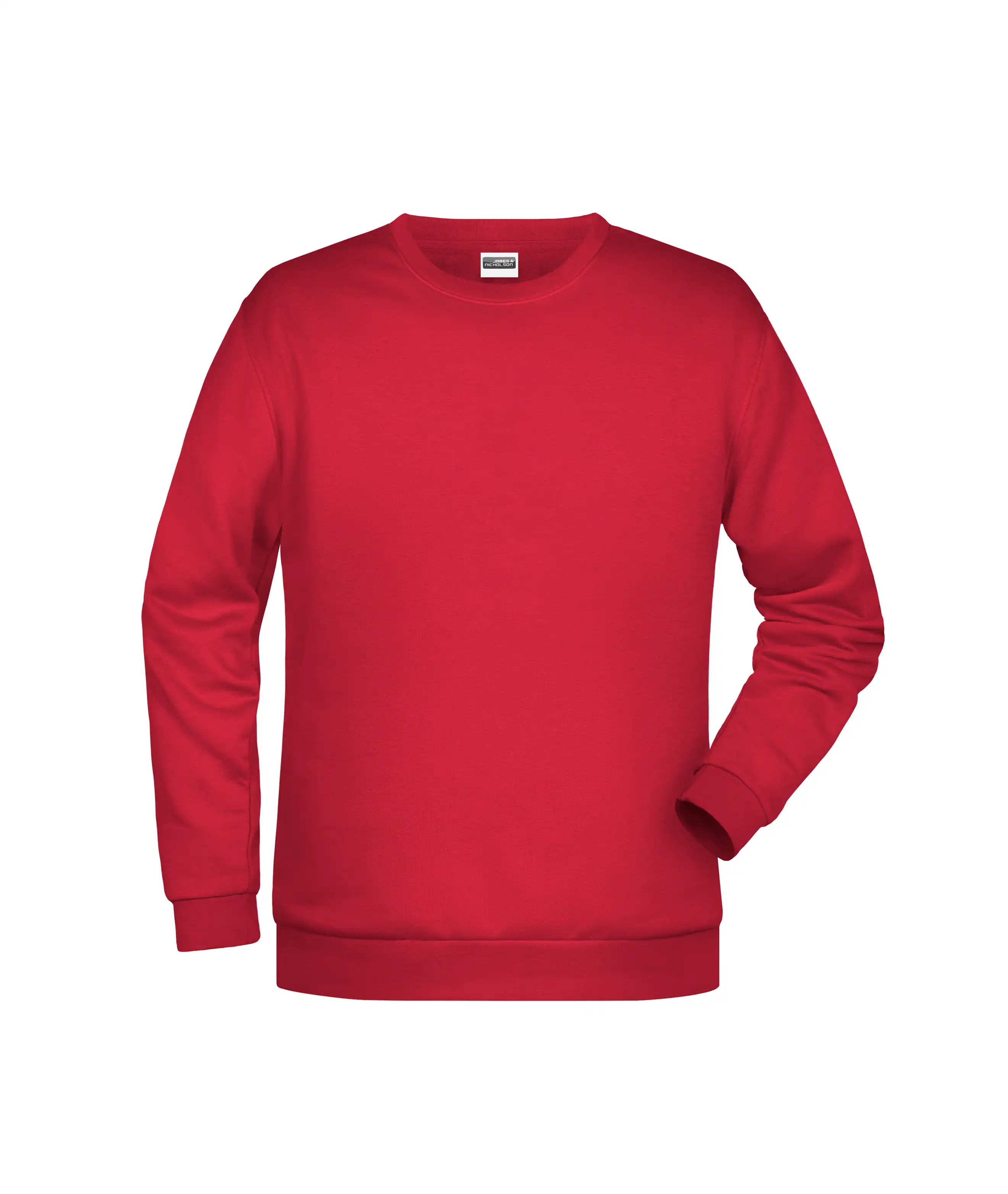 Herren Basic Sweatshirt Men in red, 3XL - Thumbnail 1