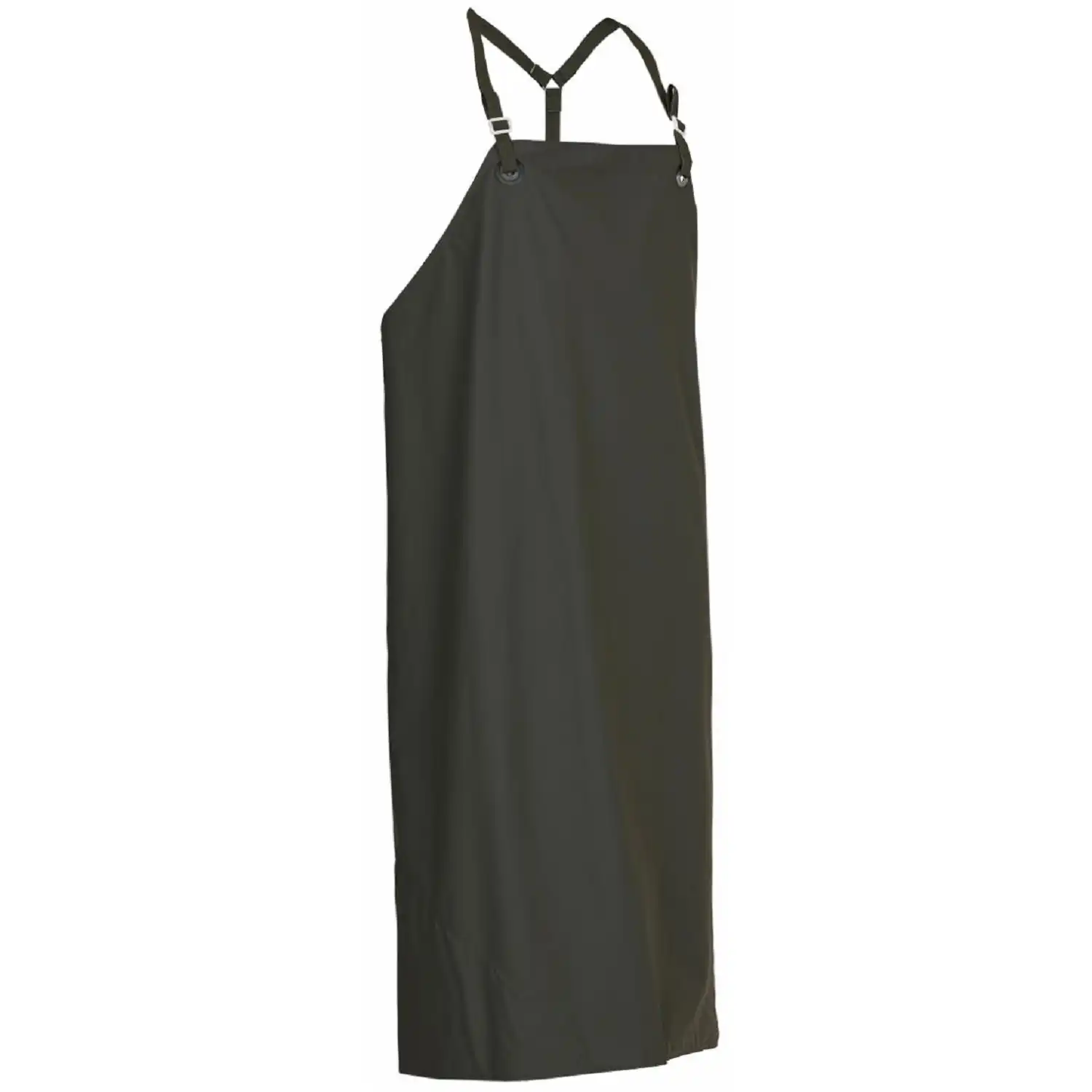 PVC Schürze 600 g/m² "175800" für Tragegeschirr in olive, XL - Bild 1