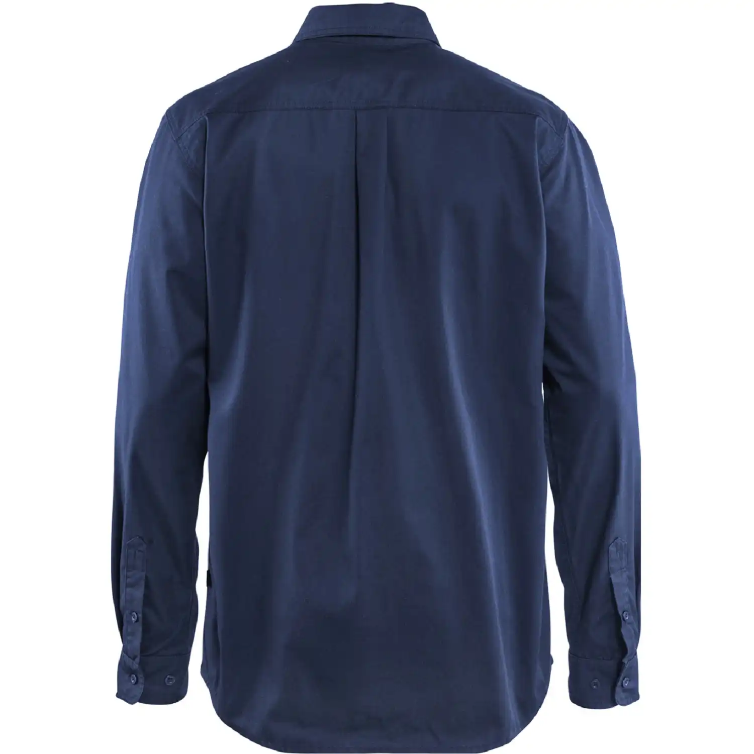 Arbeitshemd "3298" langarm in marine, L - Thumbnail 2
