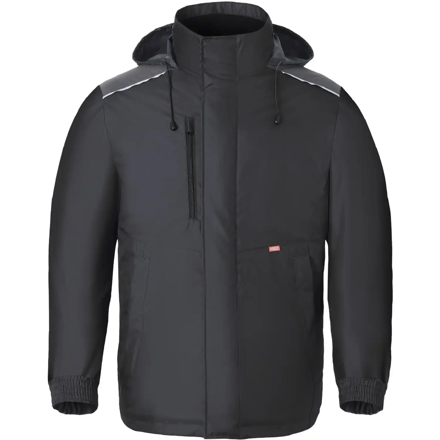 Parka "50371" Shift in schwarz/dunkelgrau, S - Bild 1