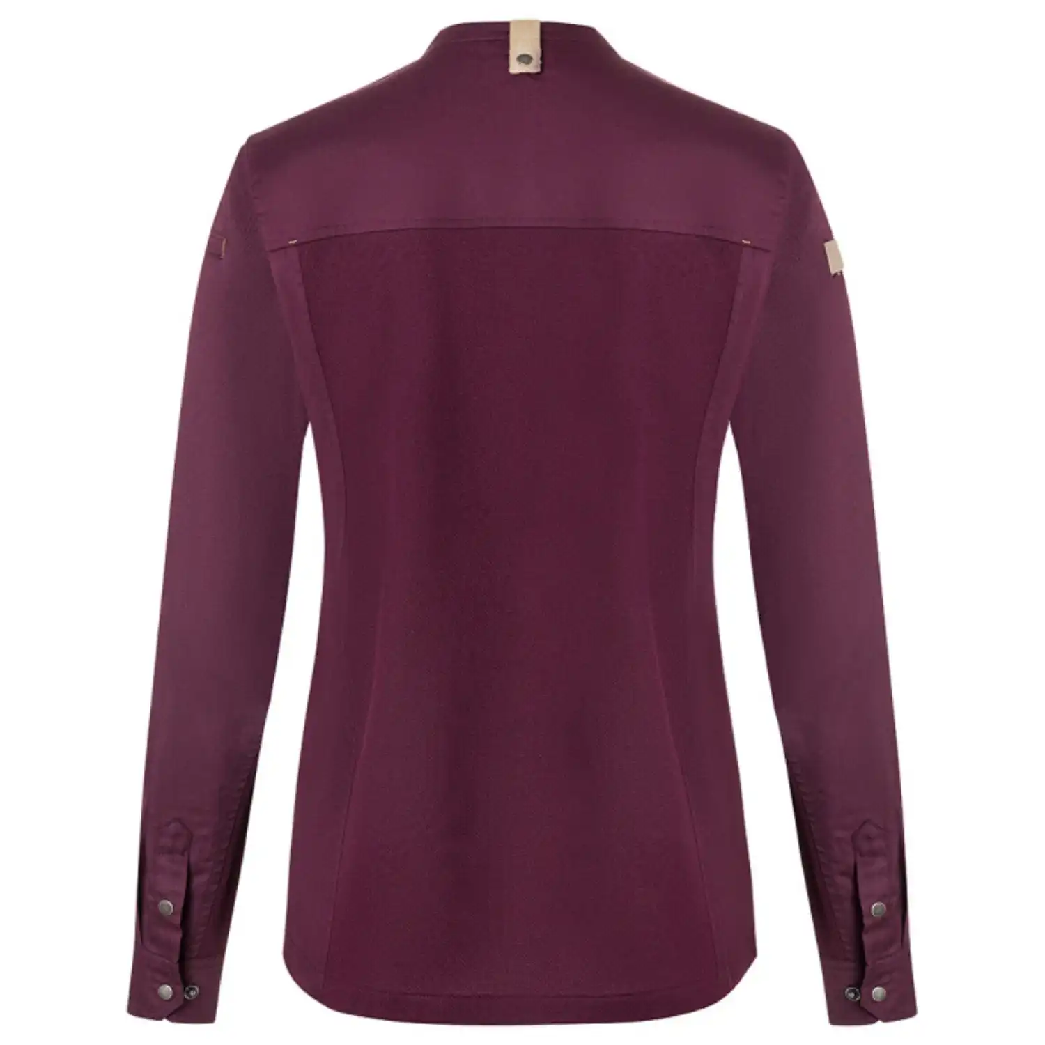Damen Kochjacke "JF 26" in aubergine, 36 - Thumbnail 2