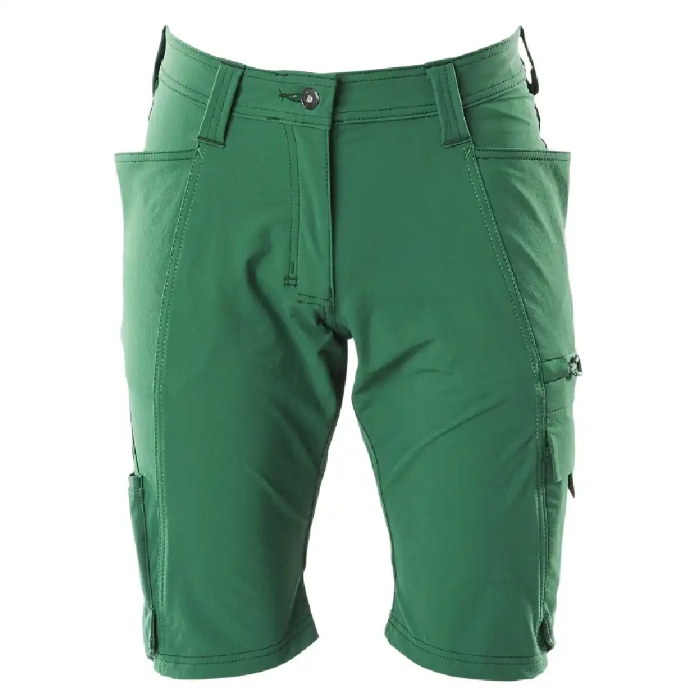 Damen Stretch-Shorts "ACCELERATE PEARL" in grün, C50 (EU 50) - Bild 1
