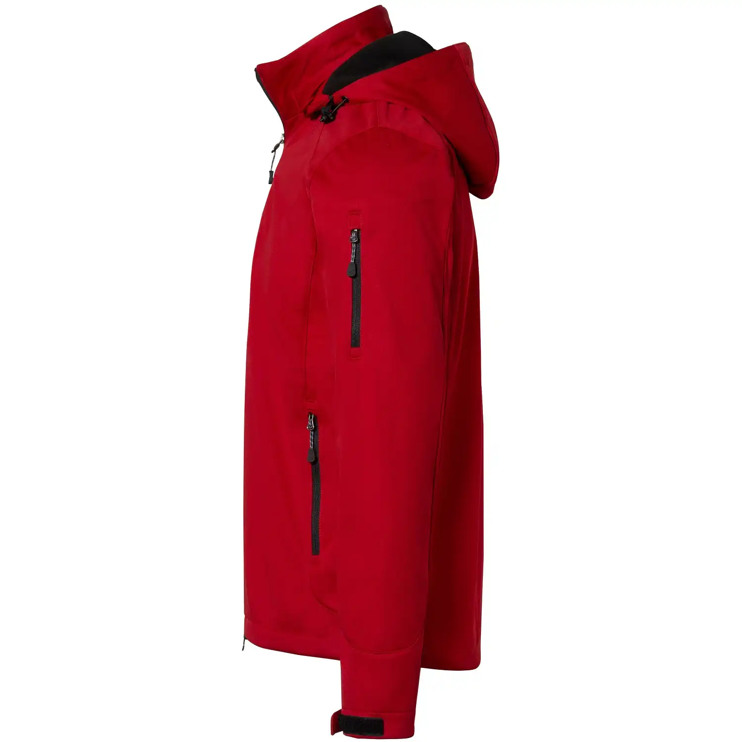 Softshelljacke "ONTARIO" 848 in Rot, L - Thumbnail 3