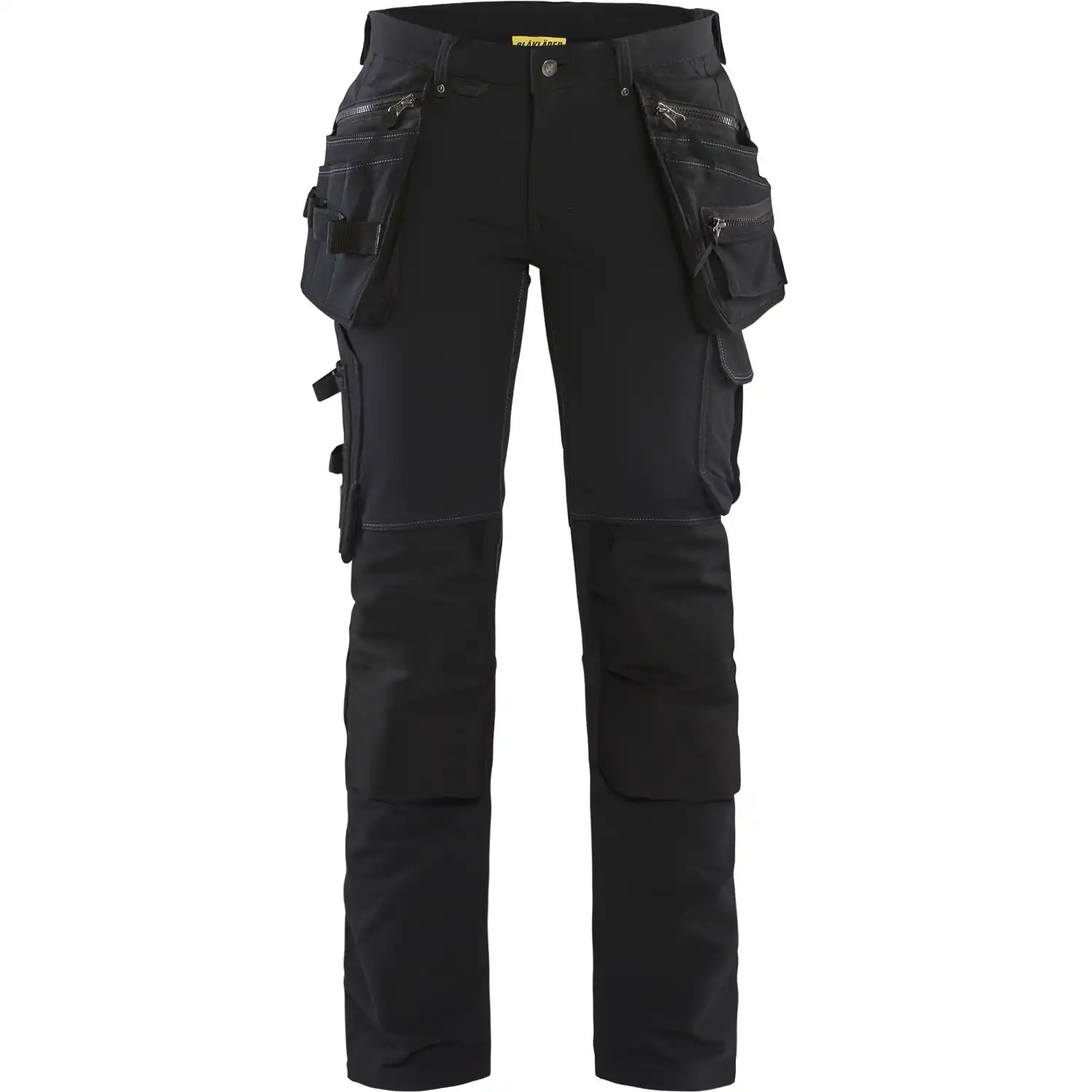 Damen Stretch Handwerkerhose "7198" schwarz in C32 - Bild 1