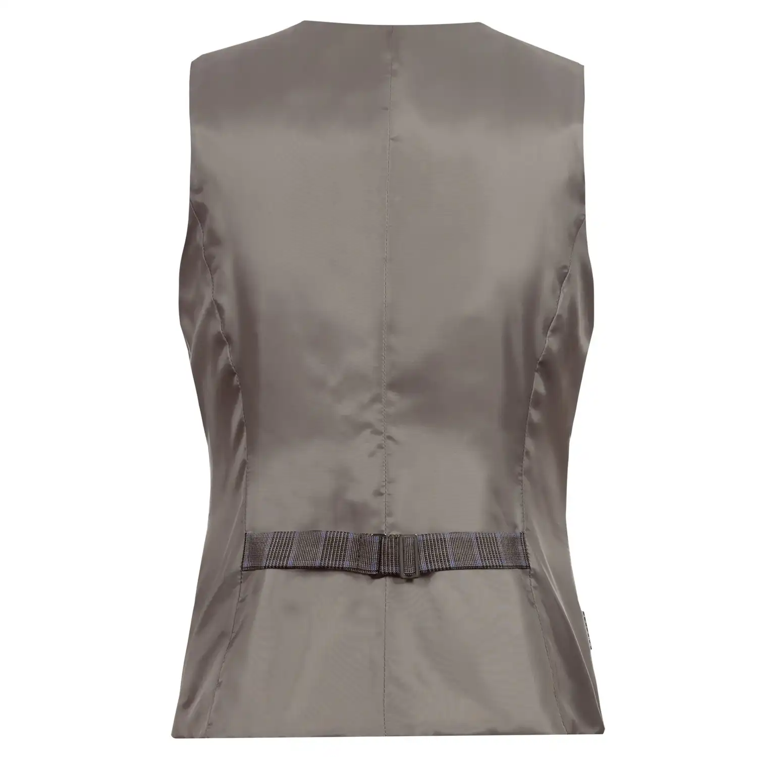 Damen Gastro Weste Glencheck "1715" in Blau, L - Thumbnail 2