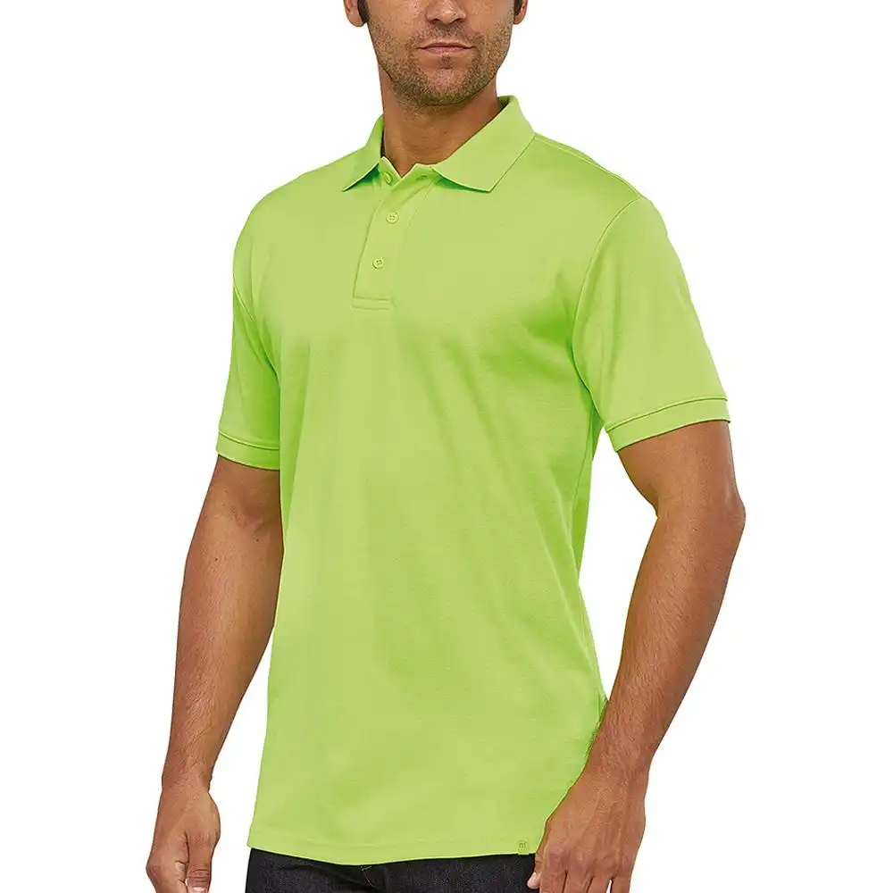 Poloshirt "FLASH POLO" in grün, M - Thumbnail 1