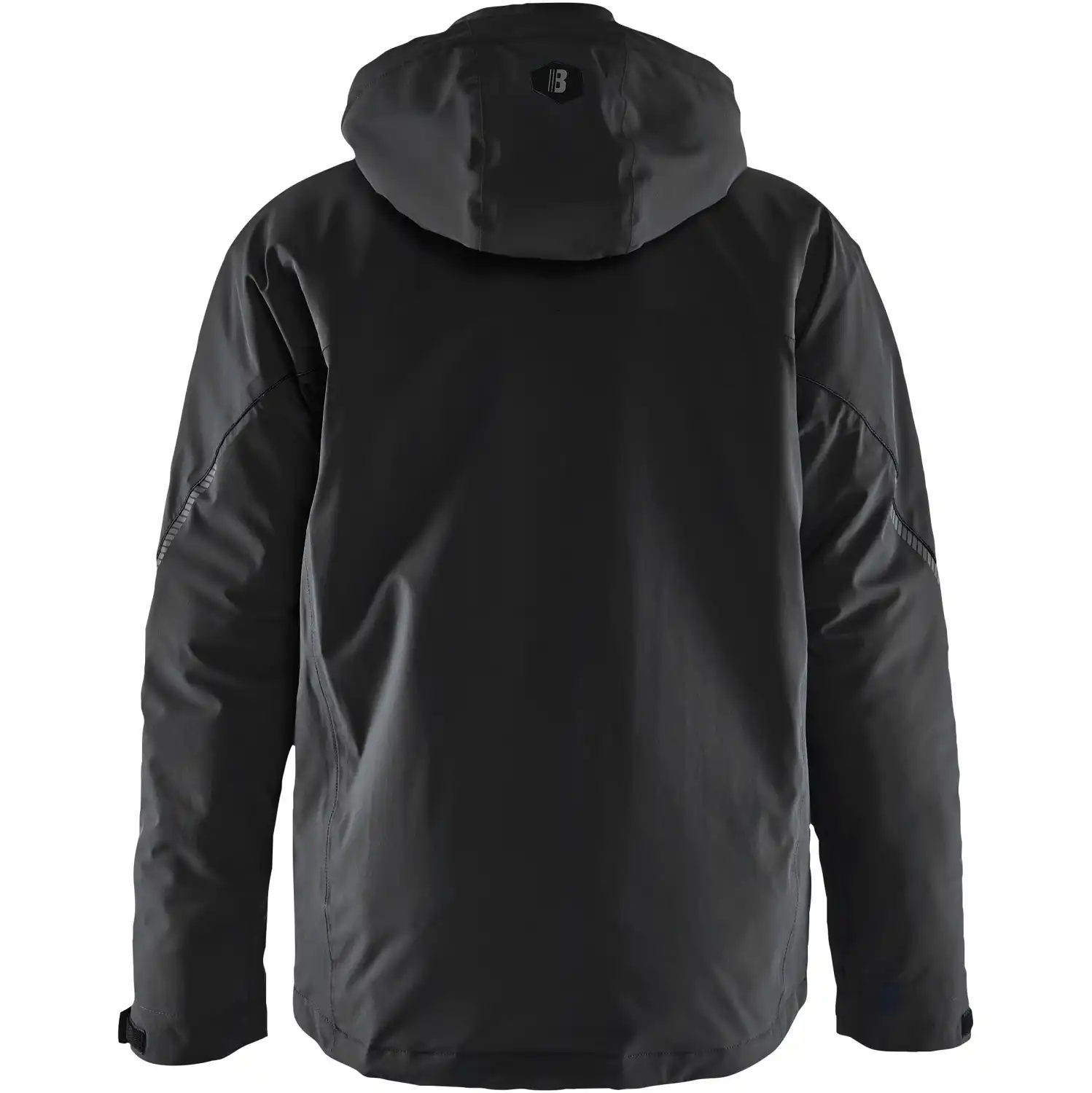 Stretch Winterjacke "4484" in schwarz, L - Thumbnail 2