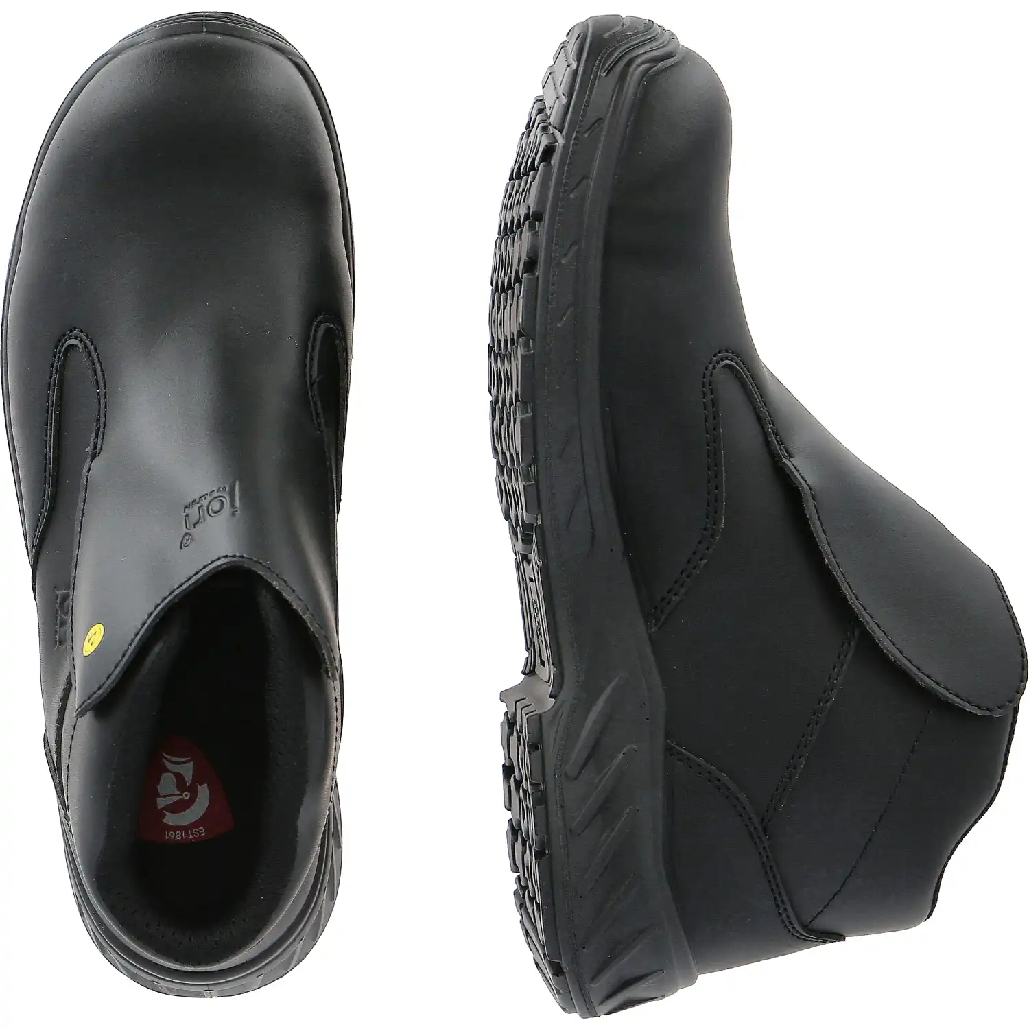 Sicherheitsslipper S3 "JO_CLEAN SLIPPER BLACK MID ESD"  in 42 - Thumbnail 2