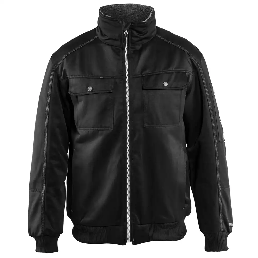 Pilotenjacke "4916" in schwarz, 3XL - Thumbnail 1