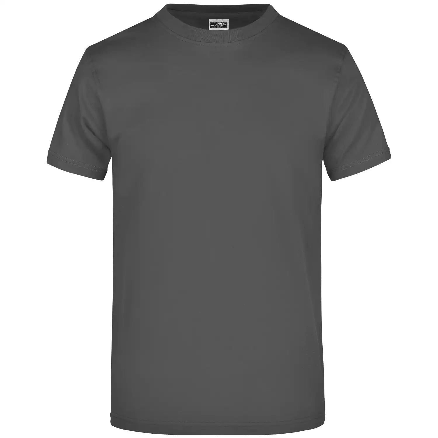 T-Shirt Round-T Heavy "JN002" in graphite, 3XL - Thumbnail 1