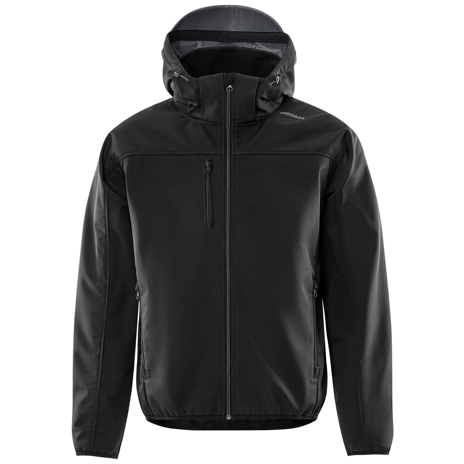 Softshell-Jacke "4655 GBF" in schwarz/grau, XXS - Thumbnail 1