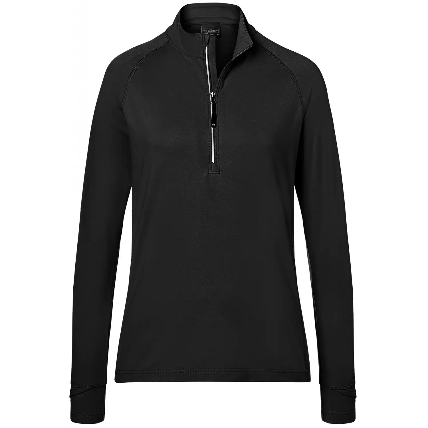 Damen Langarm-Shirt "JN787" in black, M - Thumbnail 1